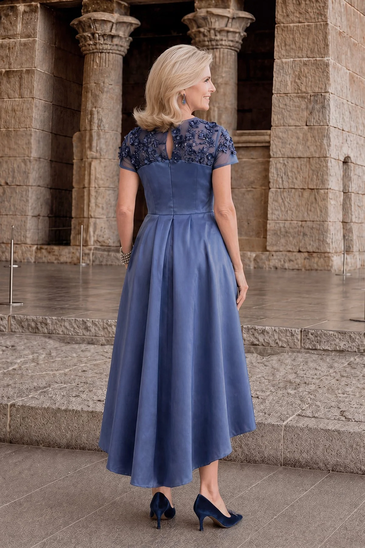 Style MD-840 Midnight Blue Allusion Dress-Back.jpg