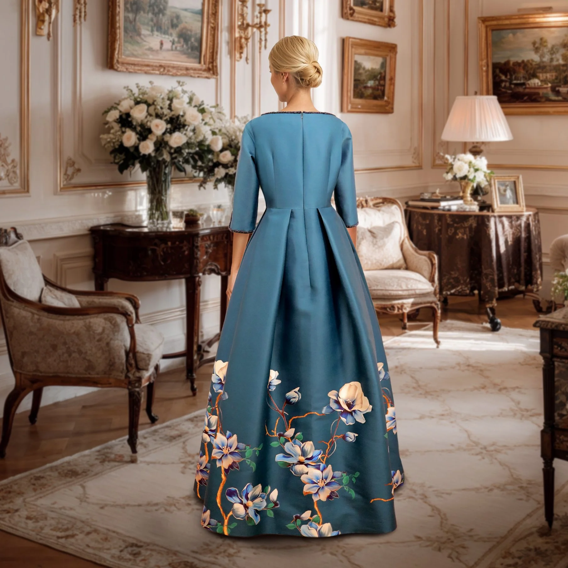 AA-121-Wildflower teal -DupreDress-BACK.jpg