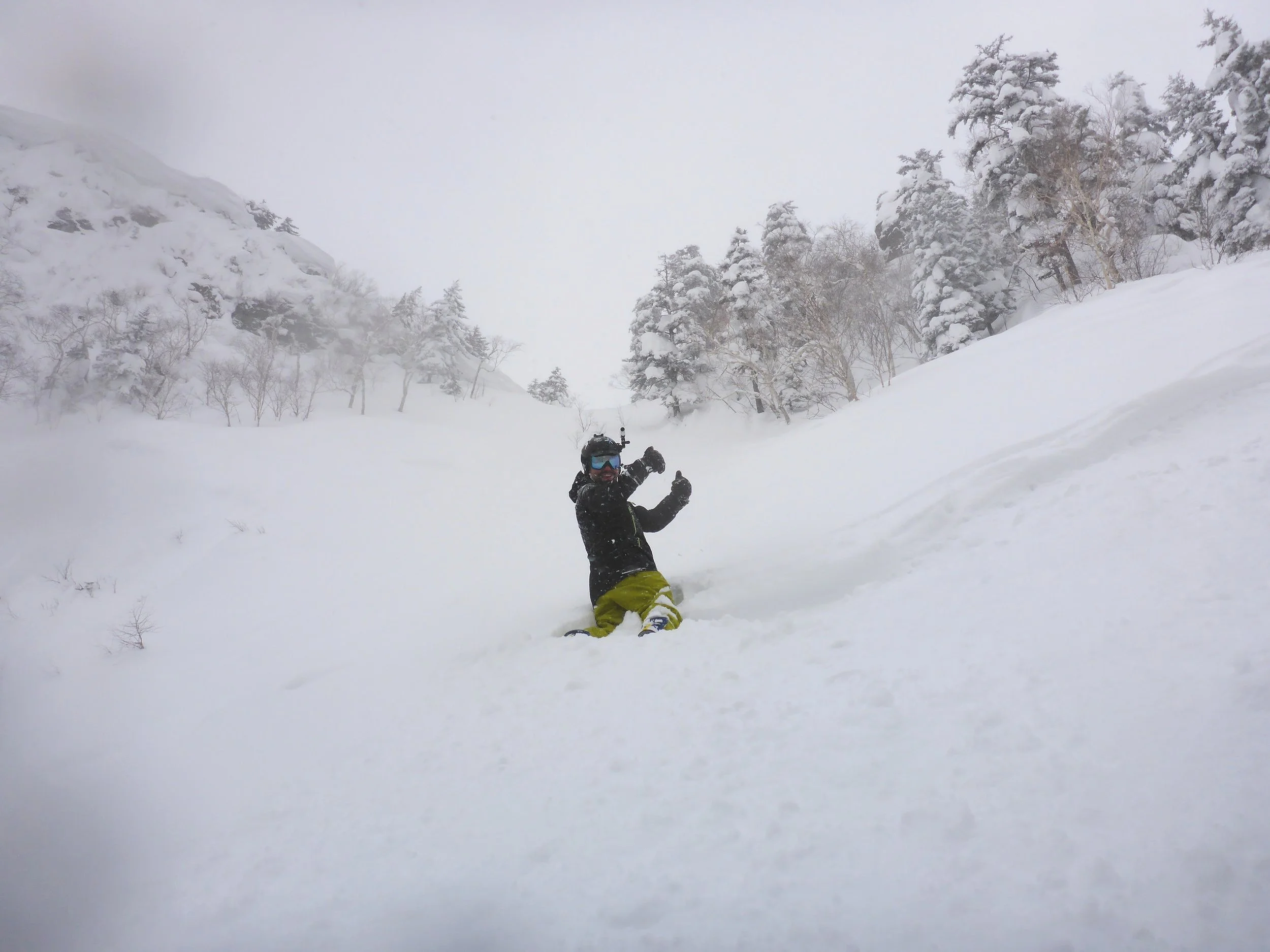 Hokkaido deep powder