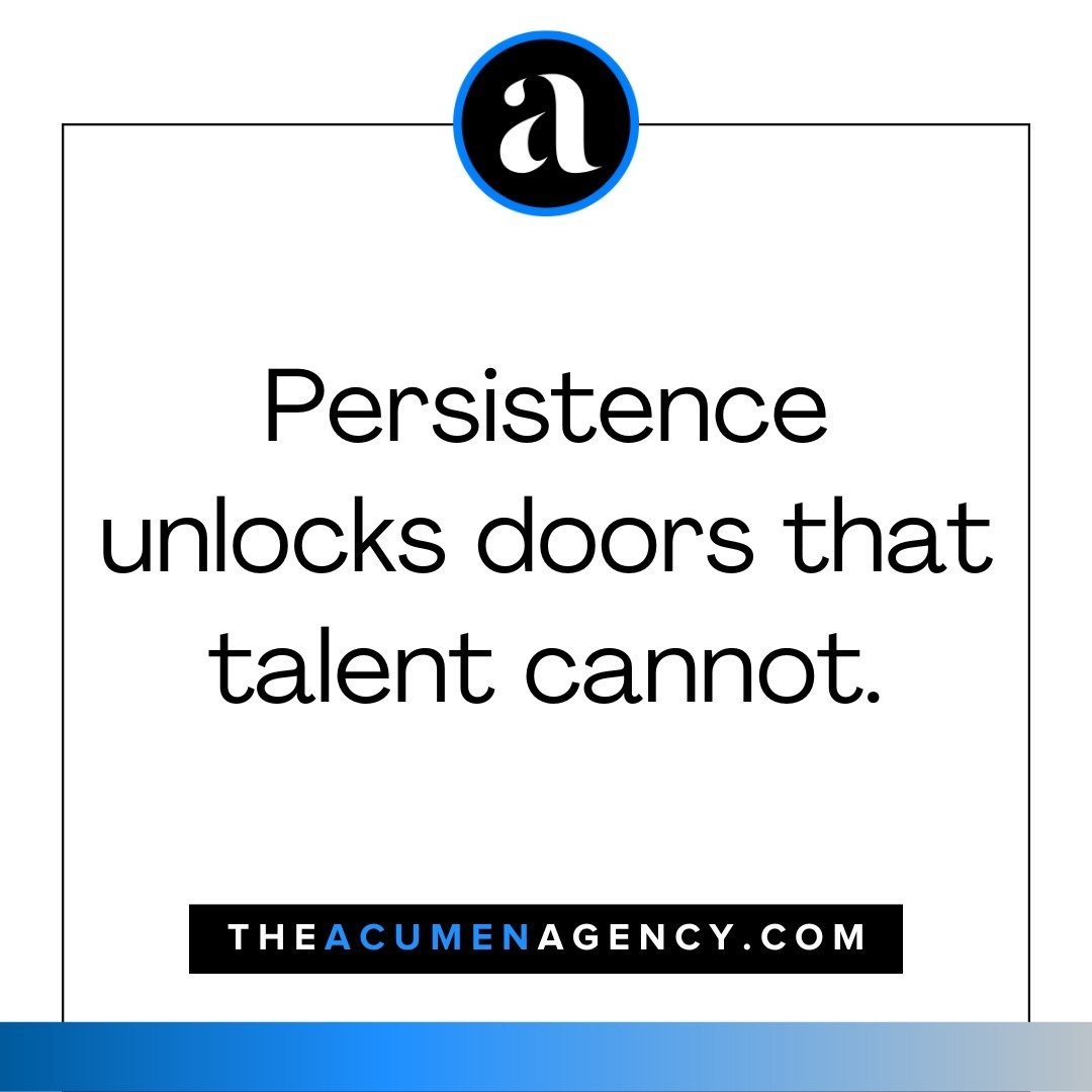 🔹 In the pursuit of dreams, talent may open some doors, but it's persistence that unlocks the ones leading to greatness. 

Remember that.

&mdash;

#business #founder #owner #startup #solopreneur #entrepreneur #success #mindset #opportunity #inspira