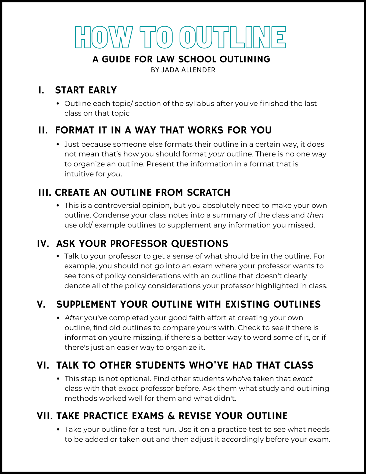 How To Make An Outline Jada Allender how-to-make-an-outline-jada-allender