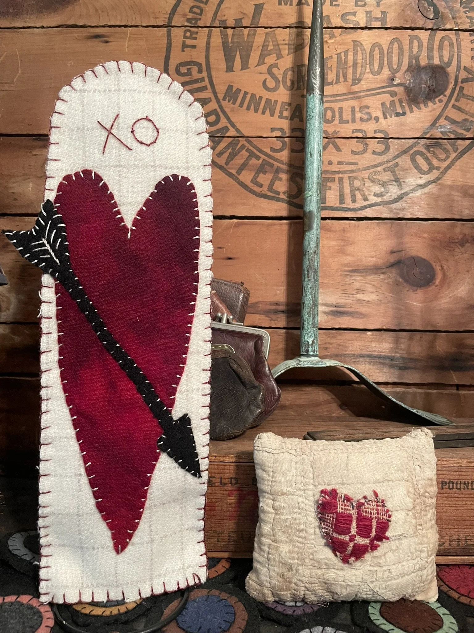 Applique HEART Sleeve
