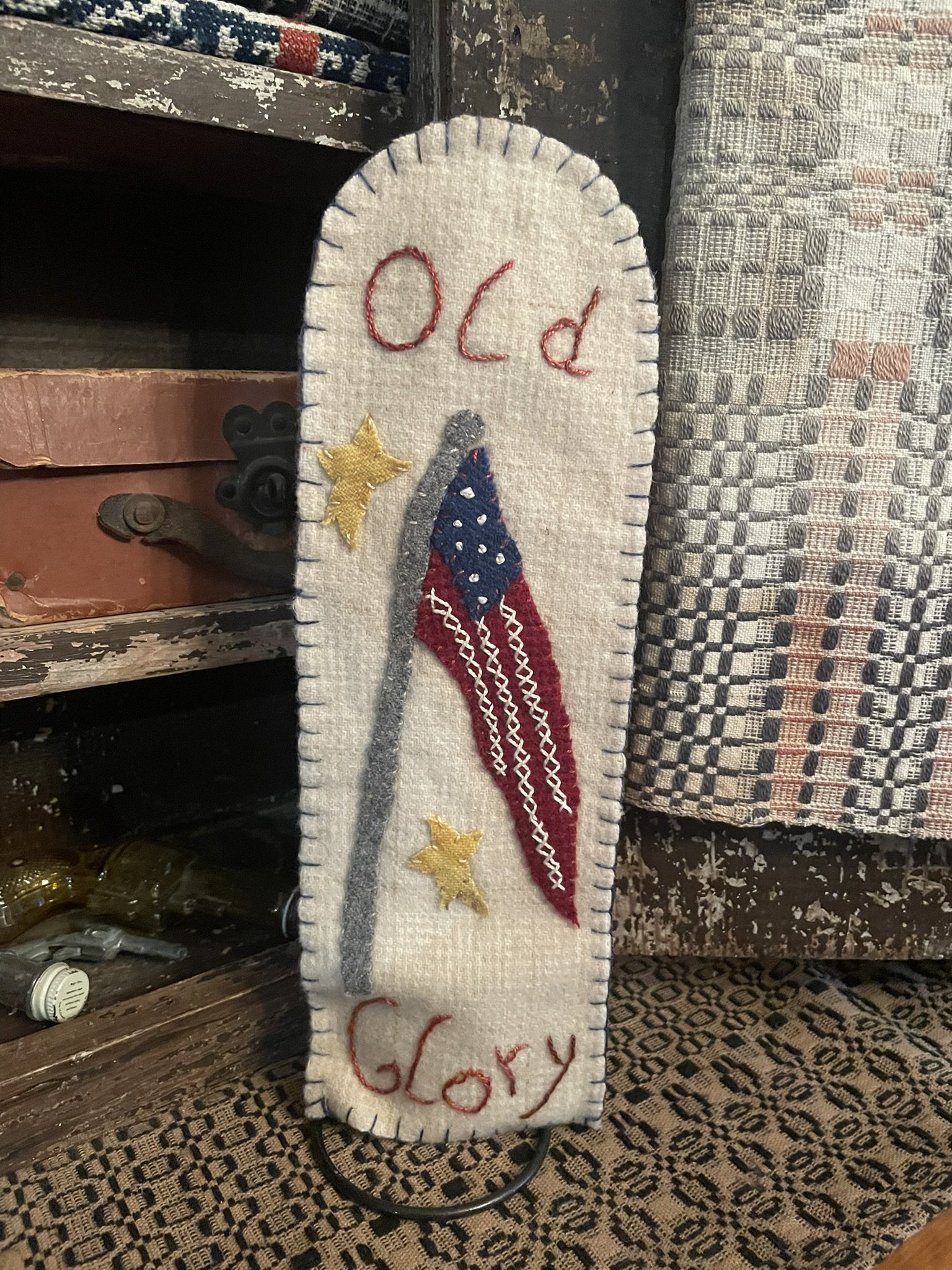 Applique FLAG Sleeve