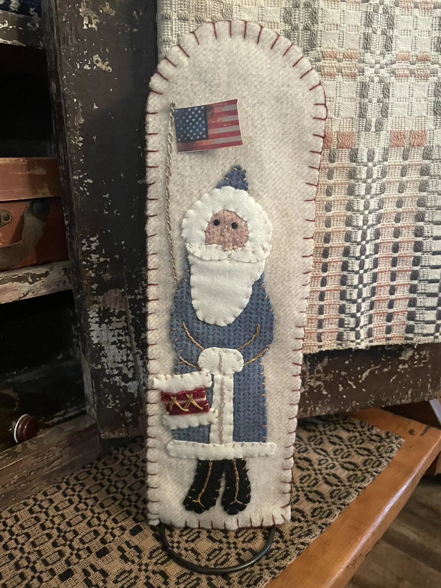 Applique SANTA Sleeve