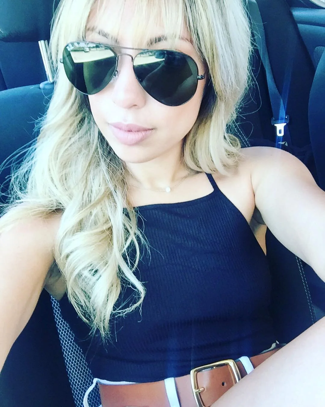 On to new things in my life 😎 #blonde #new #rayban #blessed