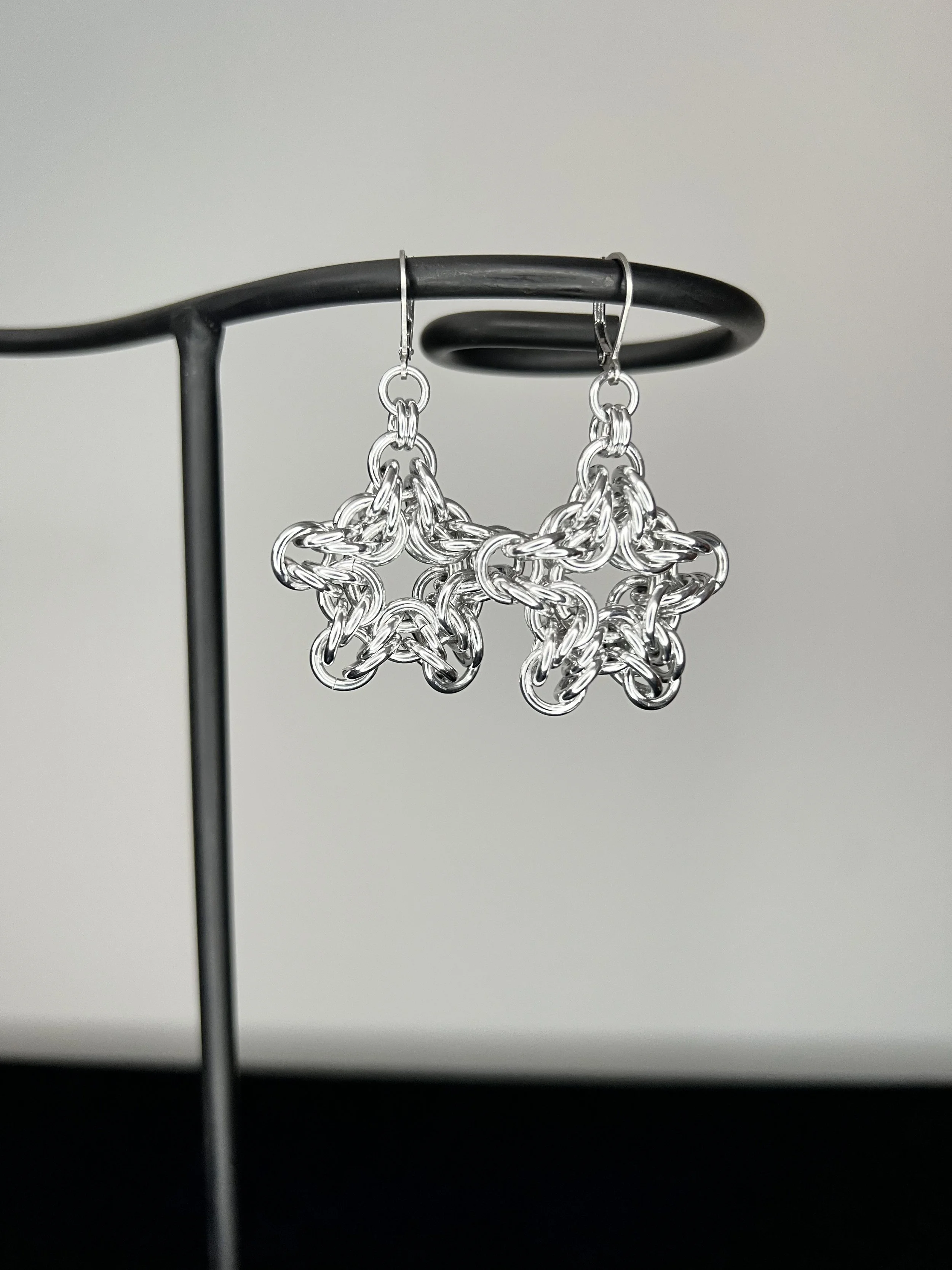 Byzantine Star Earrings