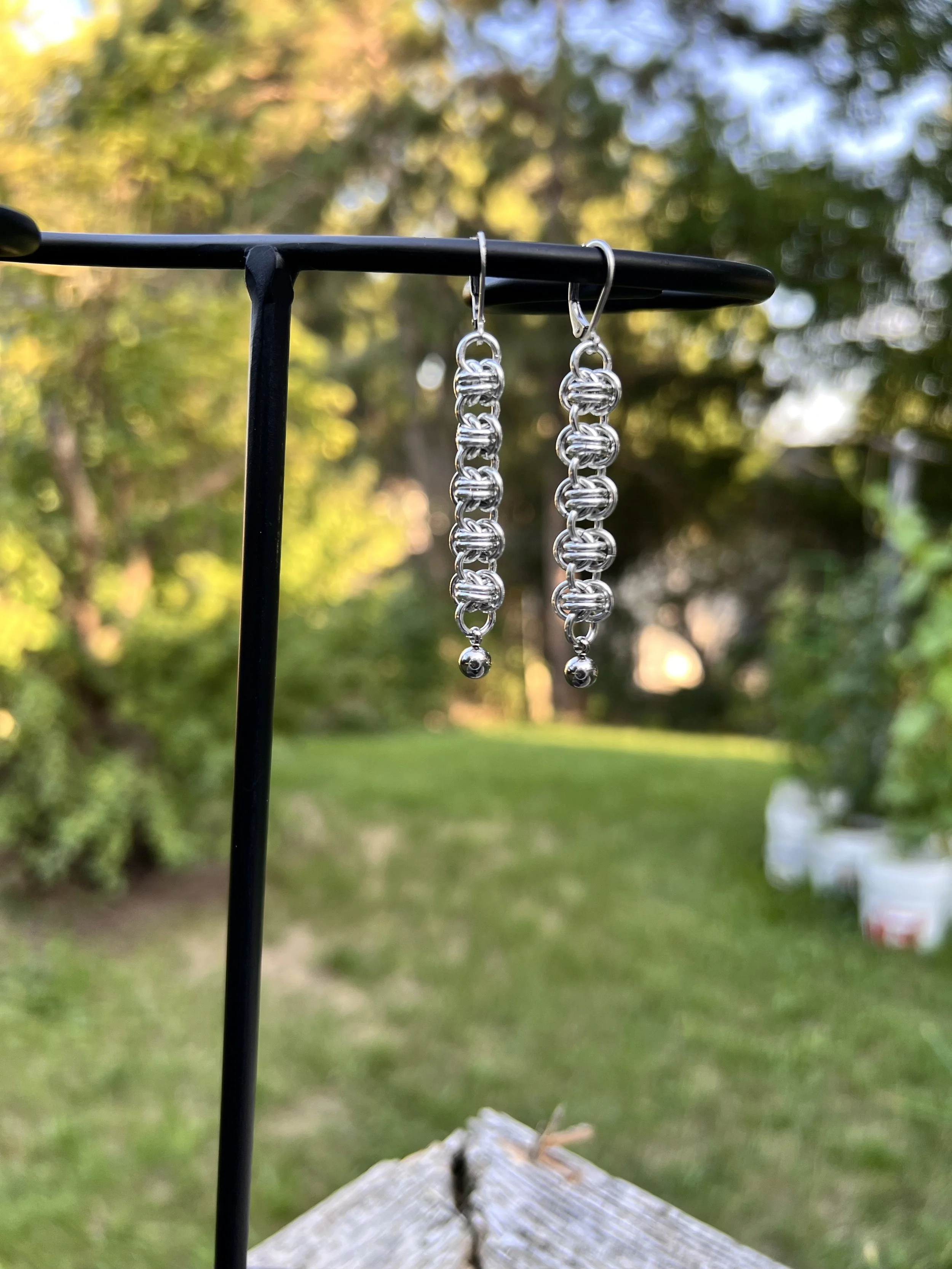 Barrel Weave Earrings