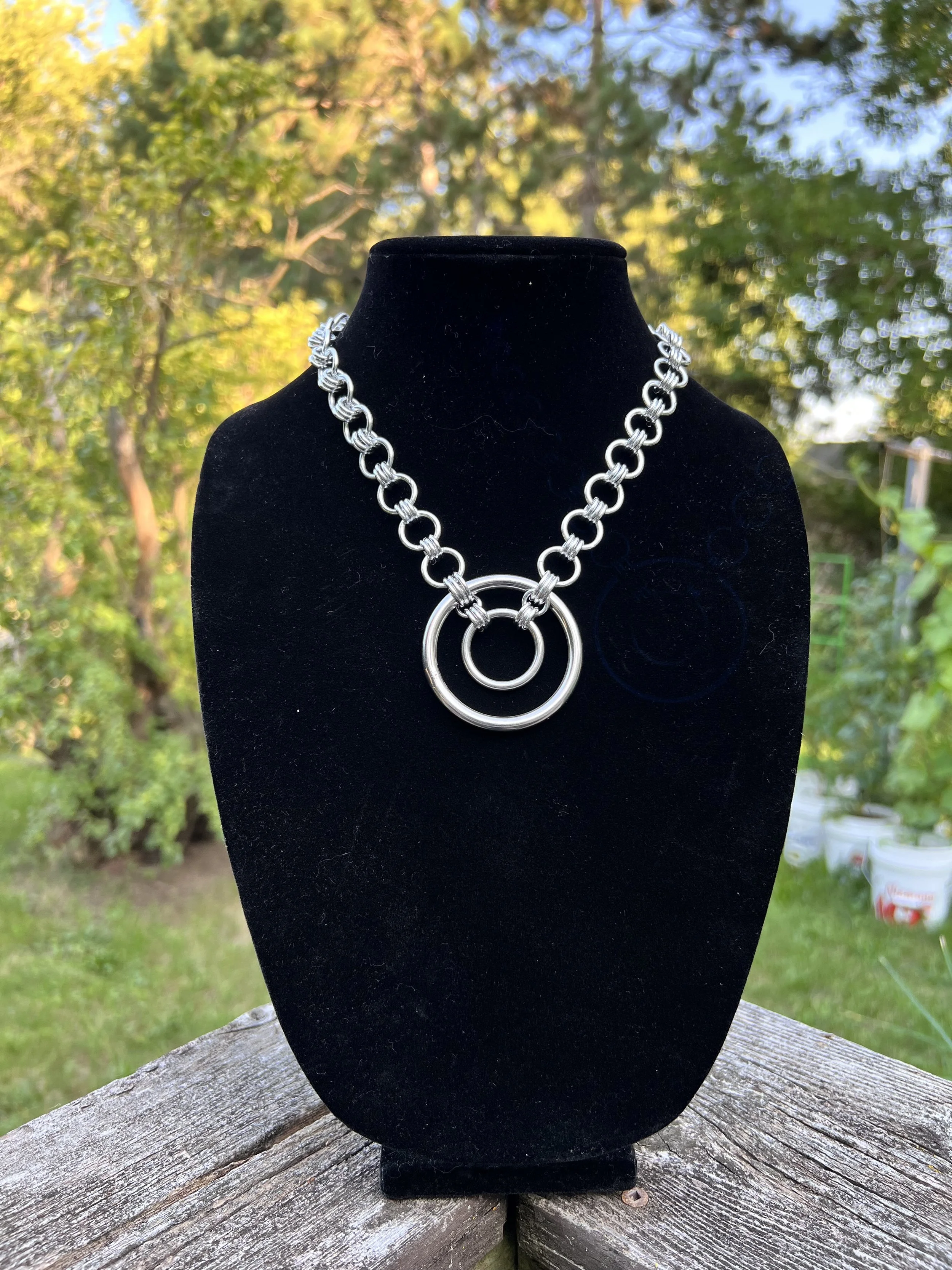 Double O Necklace
