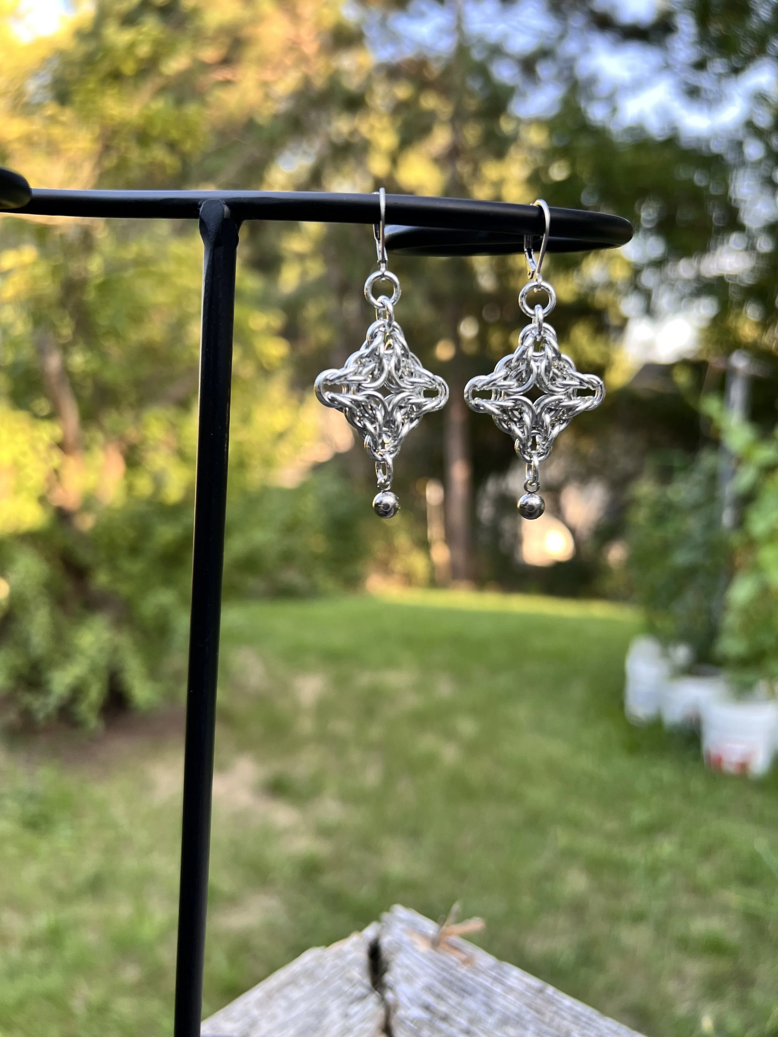 Byzantine Diamond Earrings
