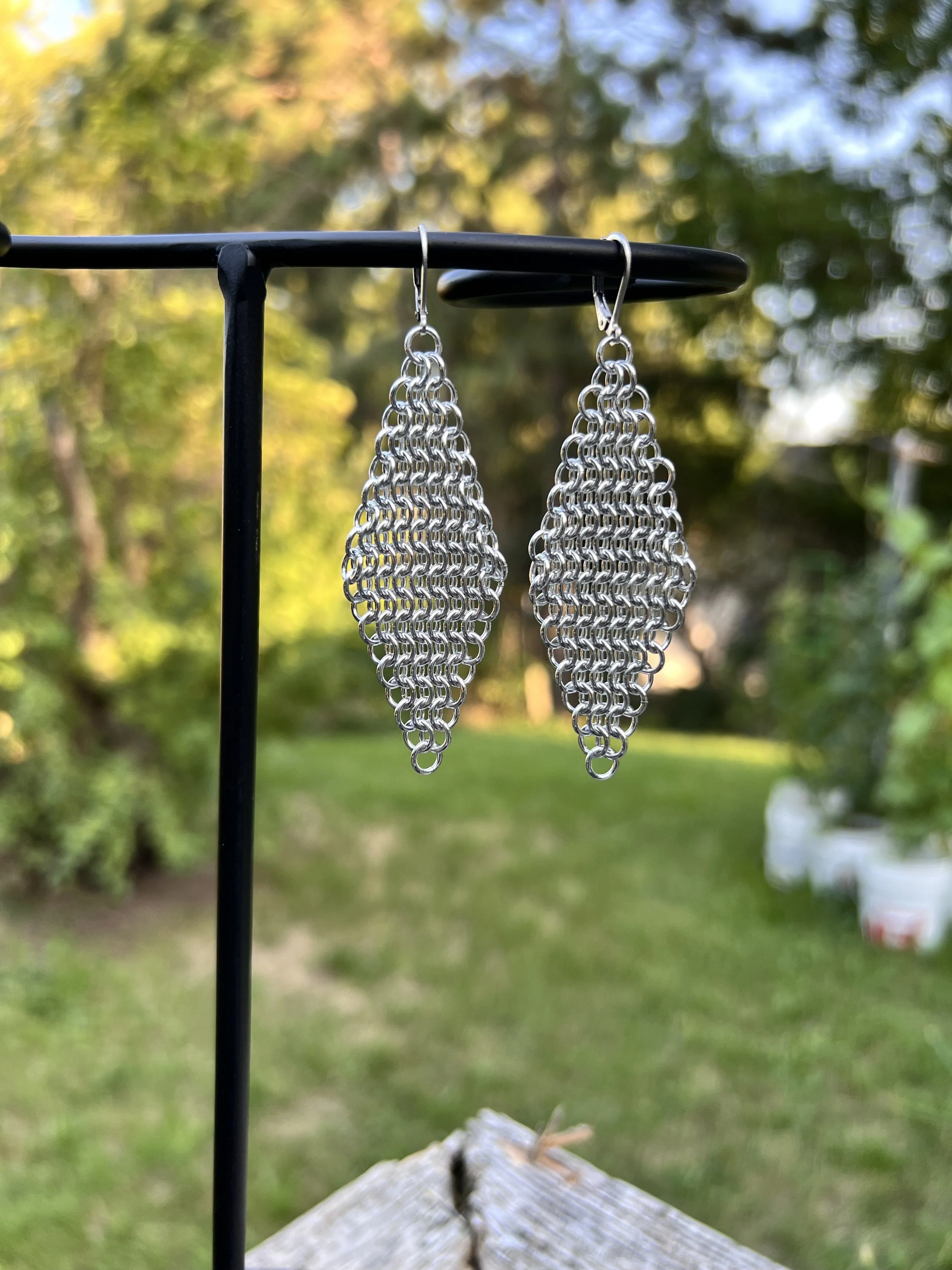 Sensory Triangle Earrings