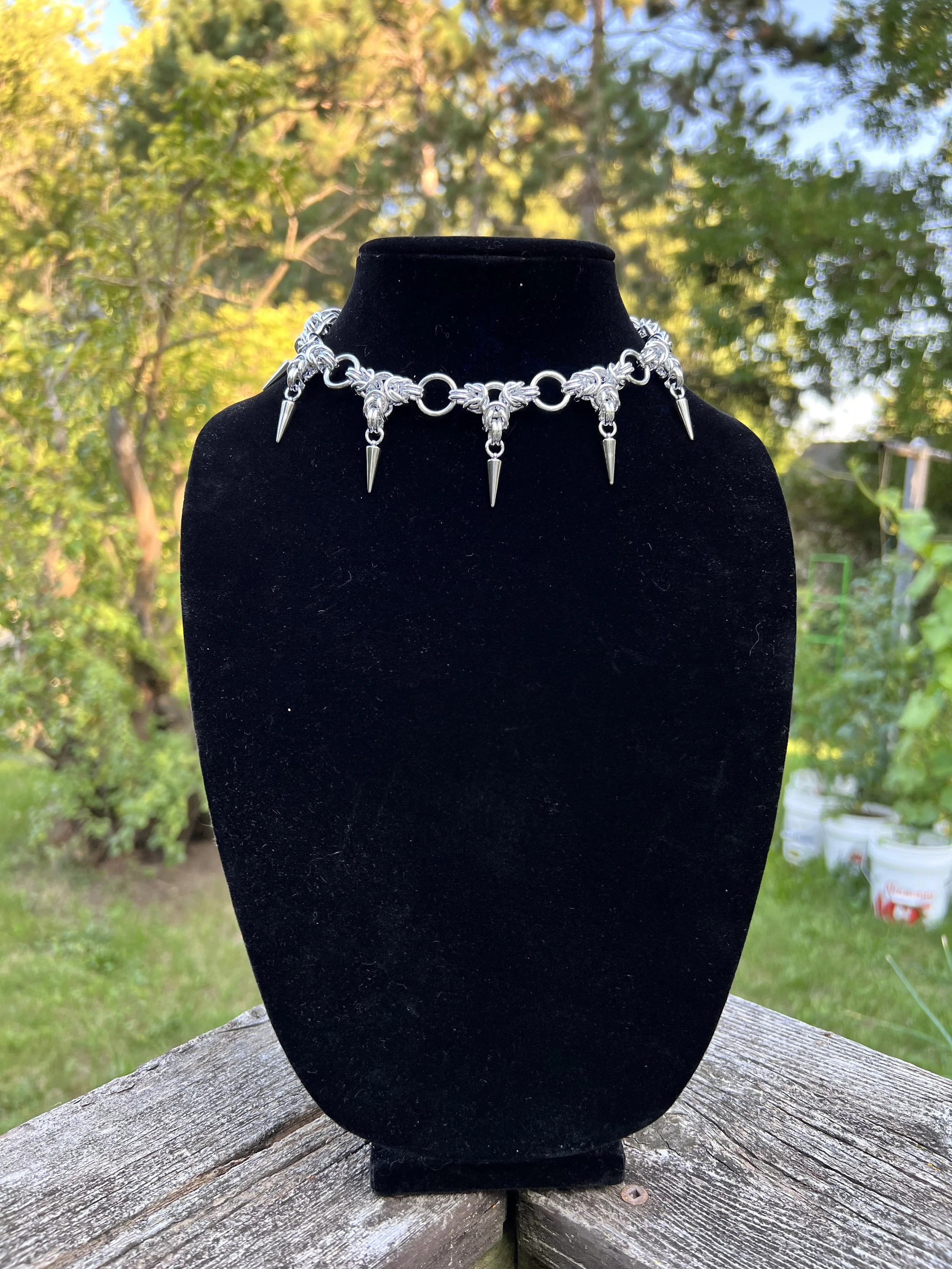 Byzantine Triangle Necklace