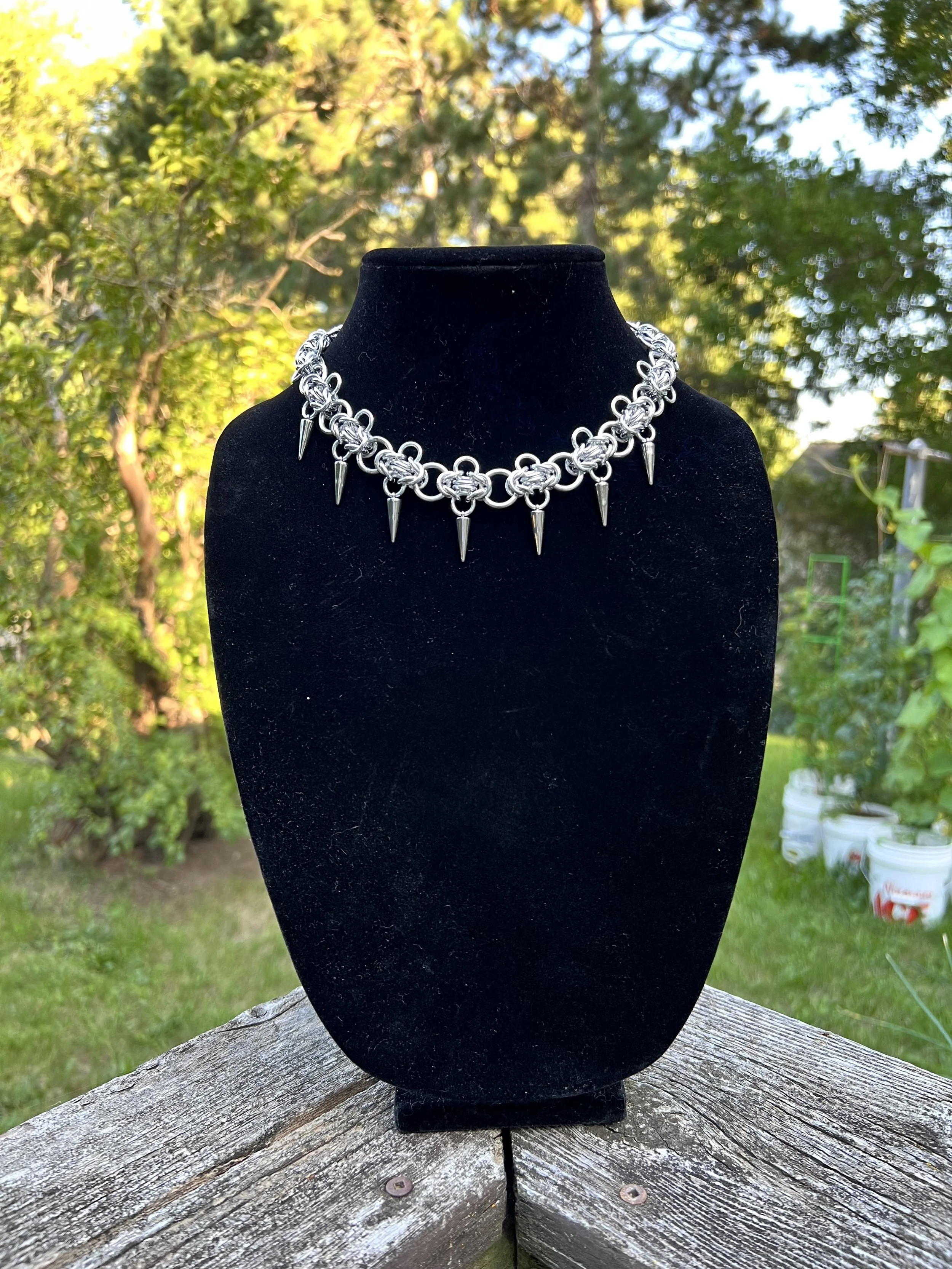 Byzantine Spike Necklace