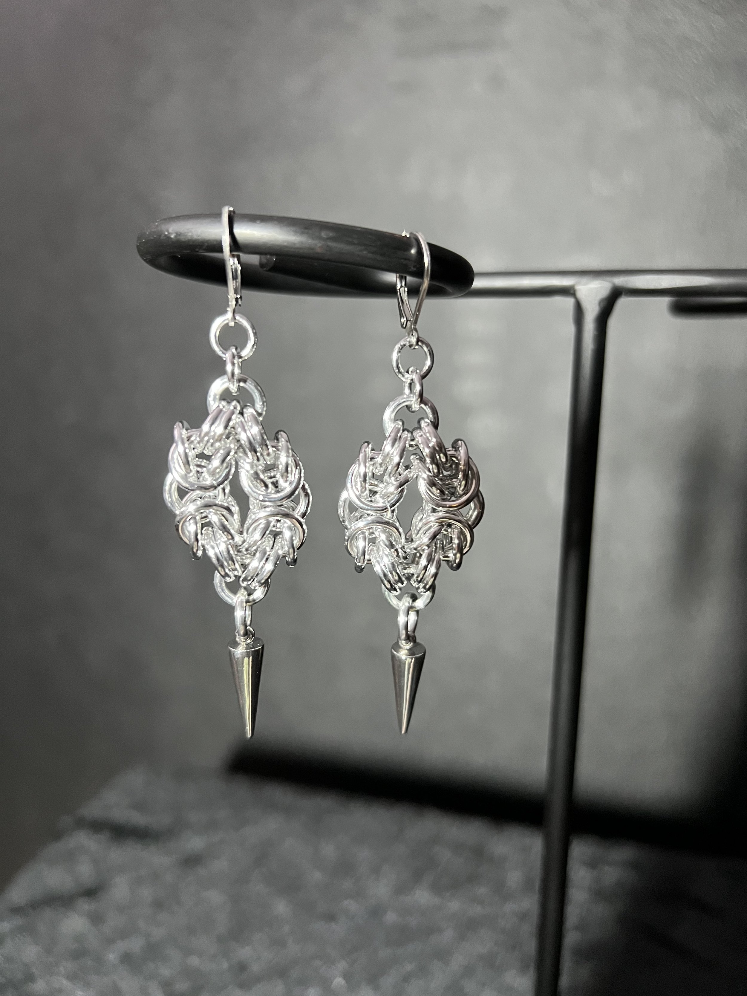 Byzantine Round Earrings