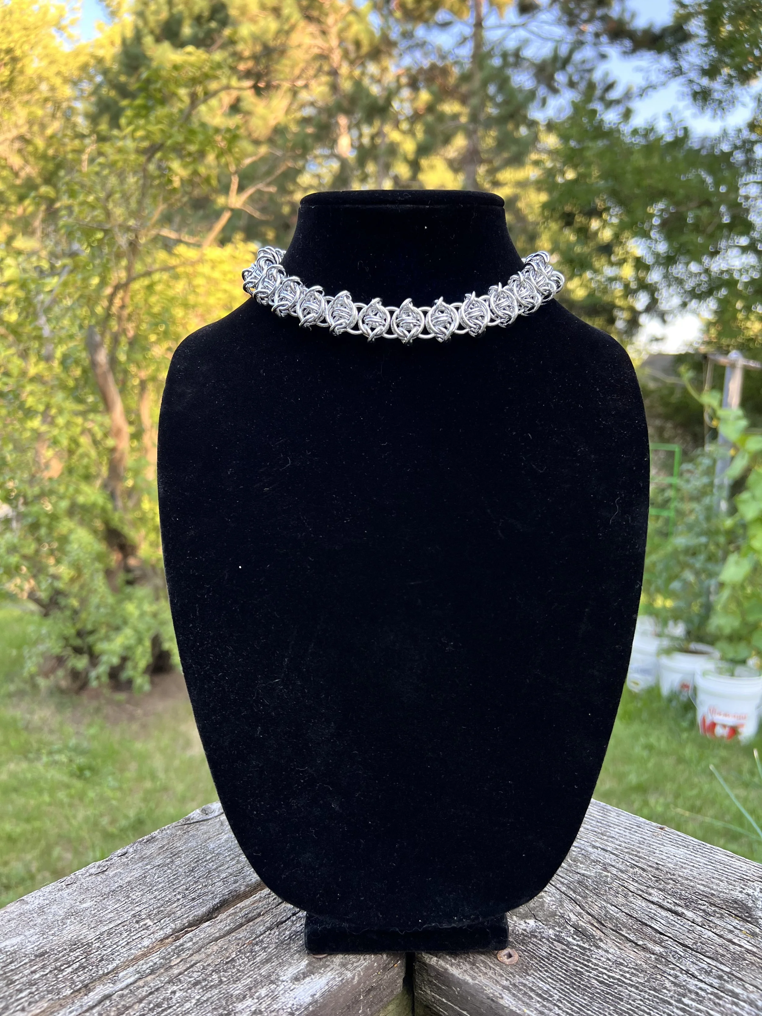 Chunky Barbed Wire Necklace