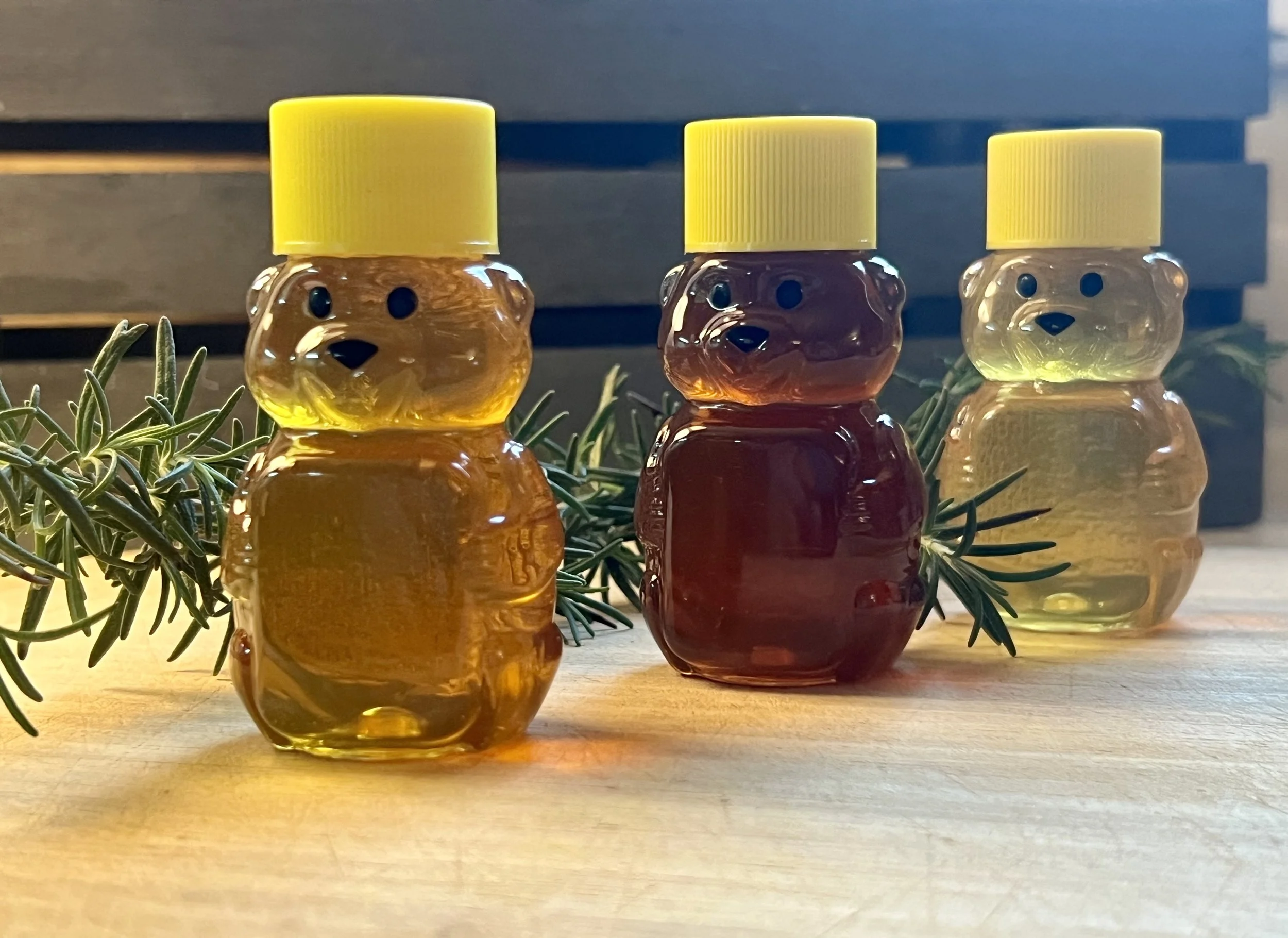 Mini Honey Bears [2 oz] — Whistle Creek Apiaries