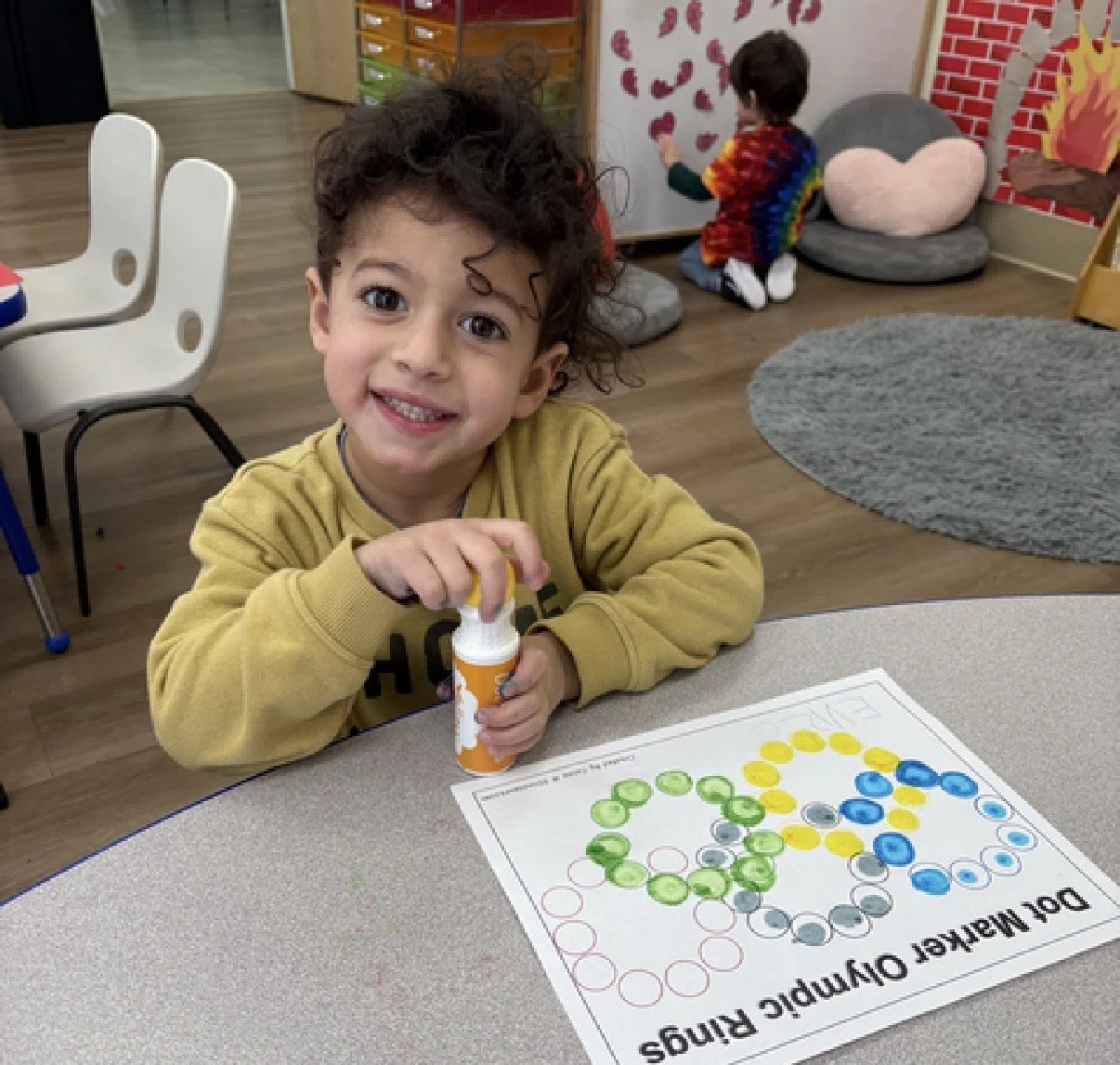 Learning about the Olympics
