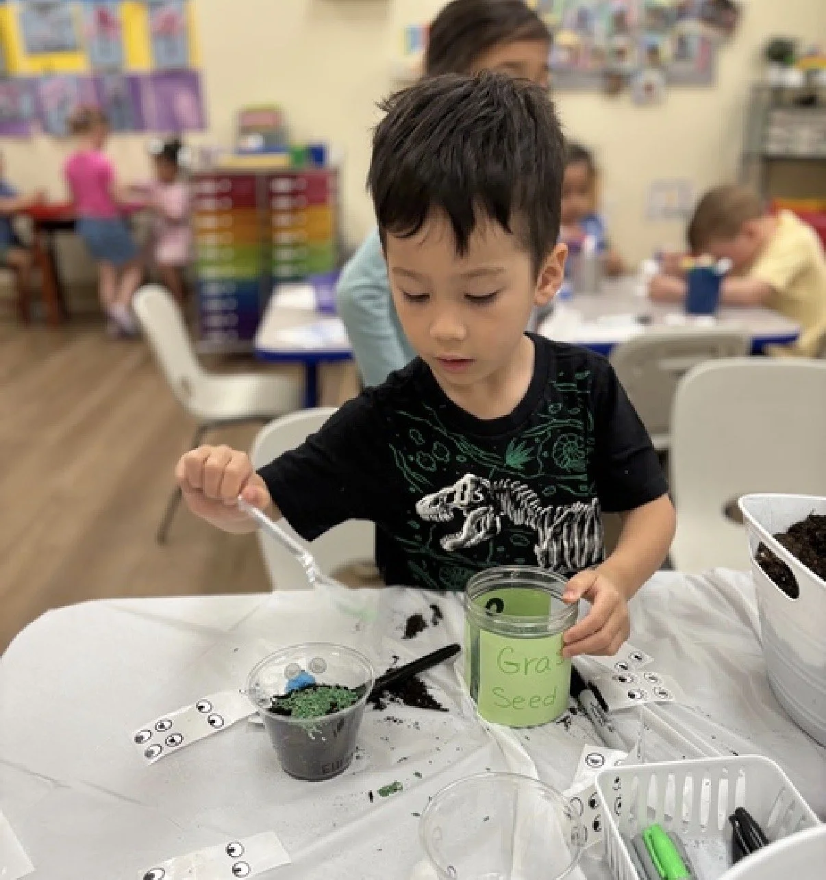 Earth Day planting