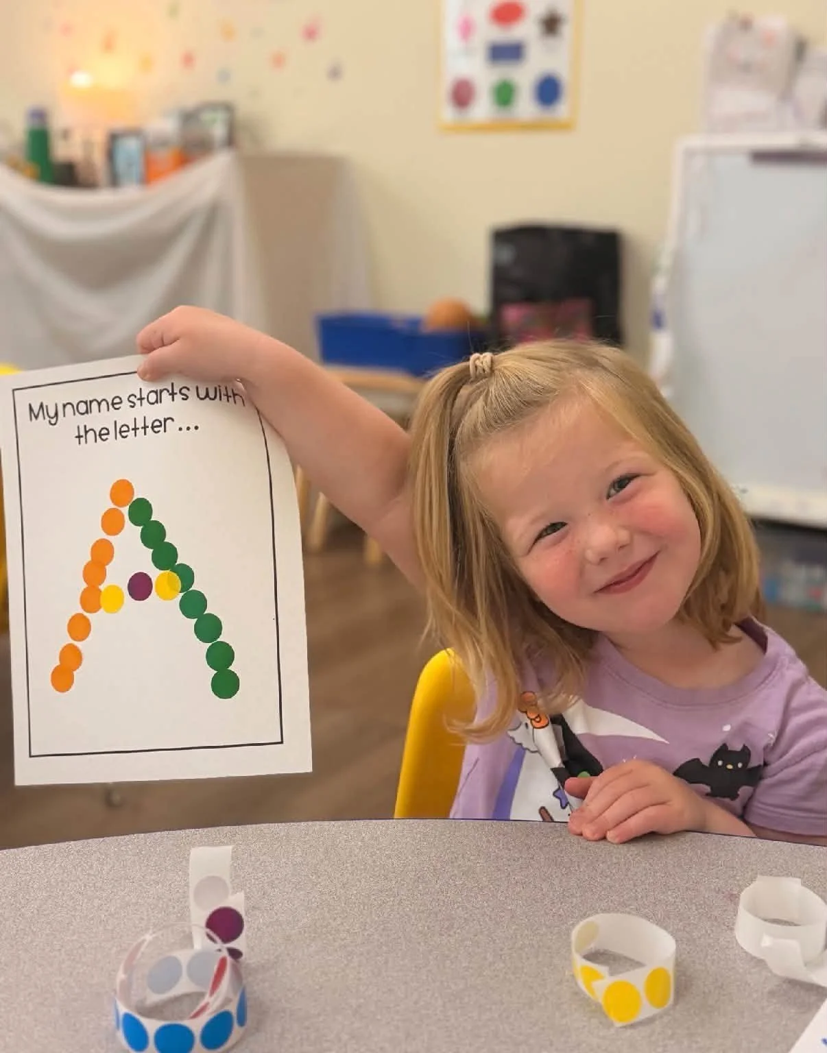 An activity in Pre-K3