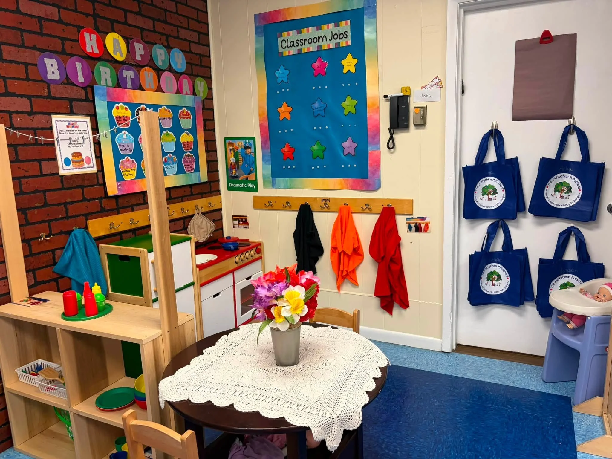 A dramatic play center