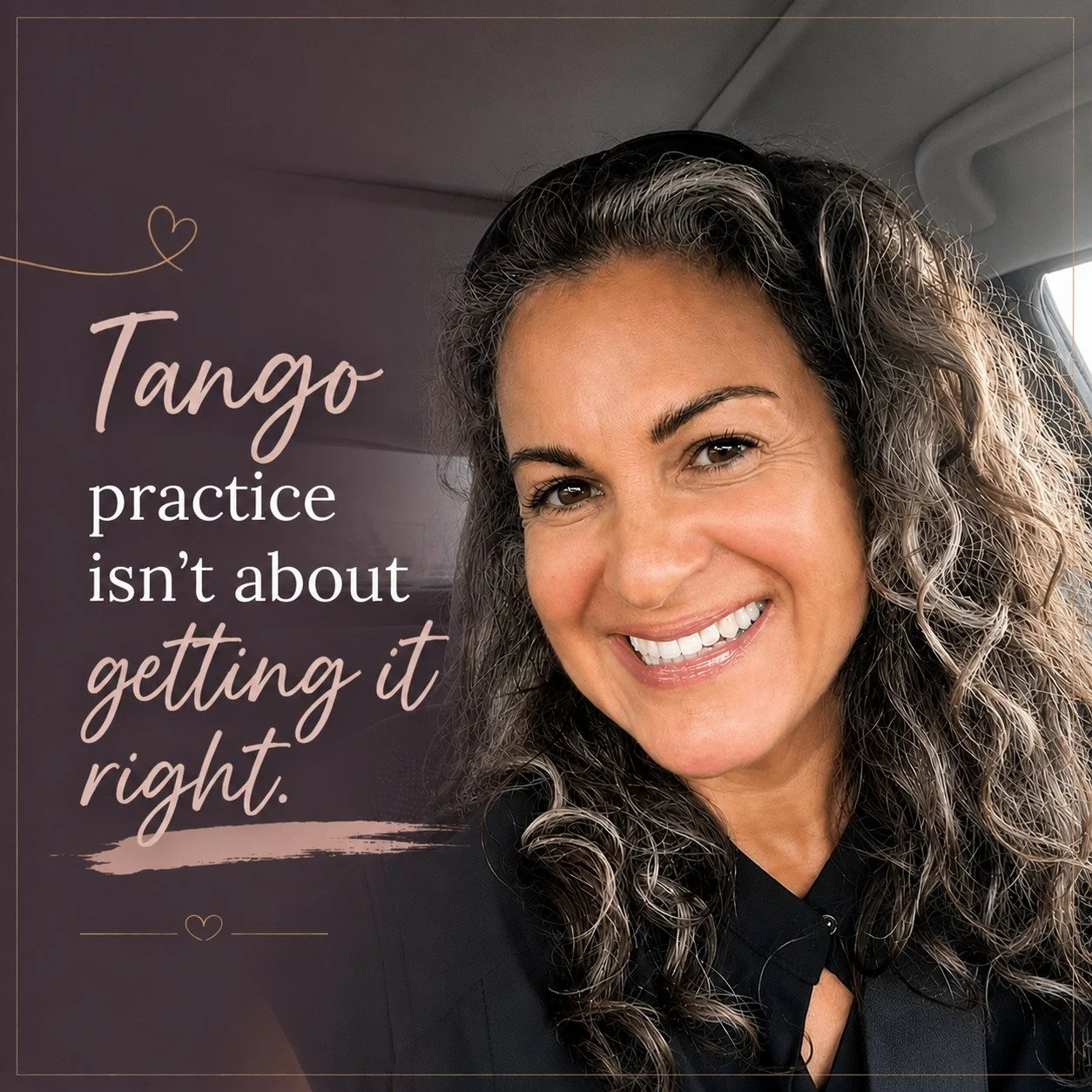 Tango practice isn't about getting it right. Right?

One thing I've noticed over the years is that one of the biggest practice mistakes is... not practicing at all. 😊 But I also think we don't always talk about how to practice. We know we should do 