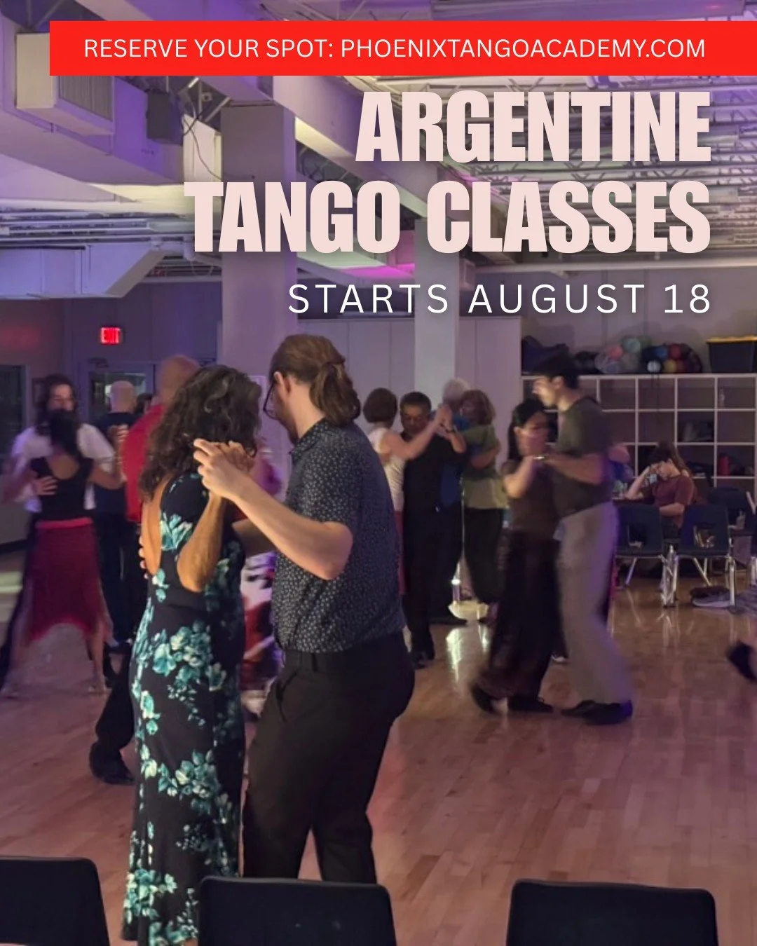 There&rsquo;s learning to dance... and then there&rsquo;s learning to connect.

Argentine Tango is a conversation without words. You learn to listen, respond, move together, and create something completely in the moment.

And that experience isn't re