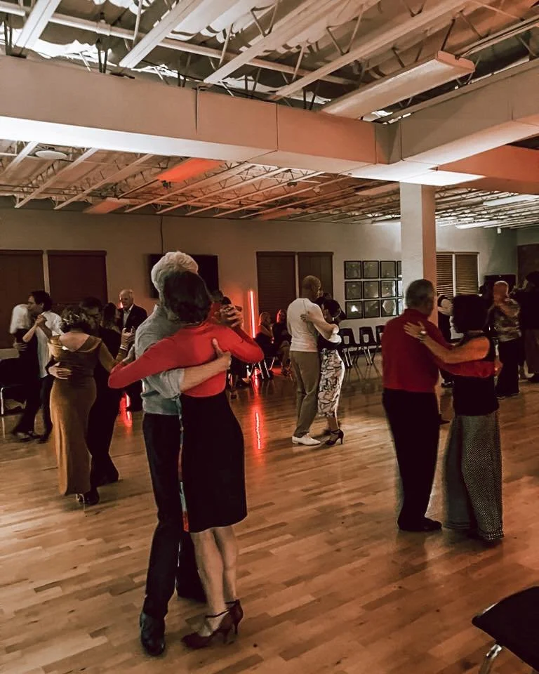 There&rsquo;s something special about a room full of people simply sharing a dance. ❤️

Argentine Tango is about so much more than the steps. It&rsquo;s connection, music, conversation, community, and being completely present with another person for 