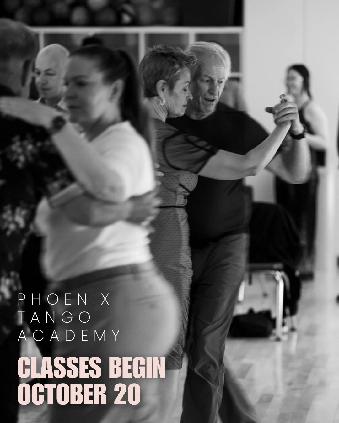 Your next chapter begins on the dance floor. ❤️
⠀
Our October sessions at Phoenix Tango Academy begin October 20, and we'd love for you to join us!
⠀
Whether you're discovering Argentine Tango for the first time or continuing to develop your skills, 