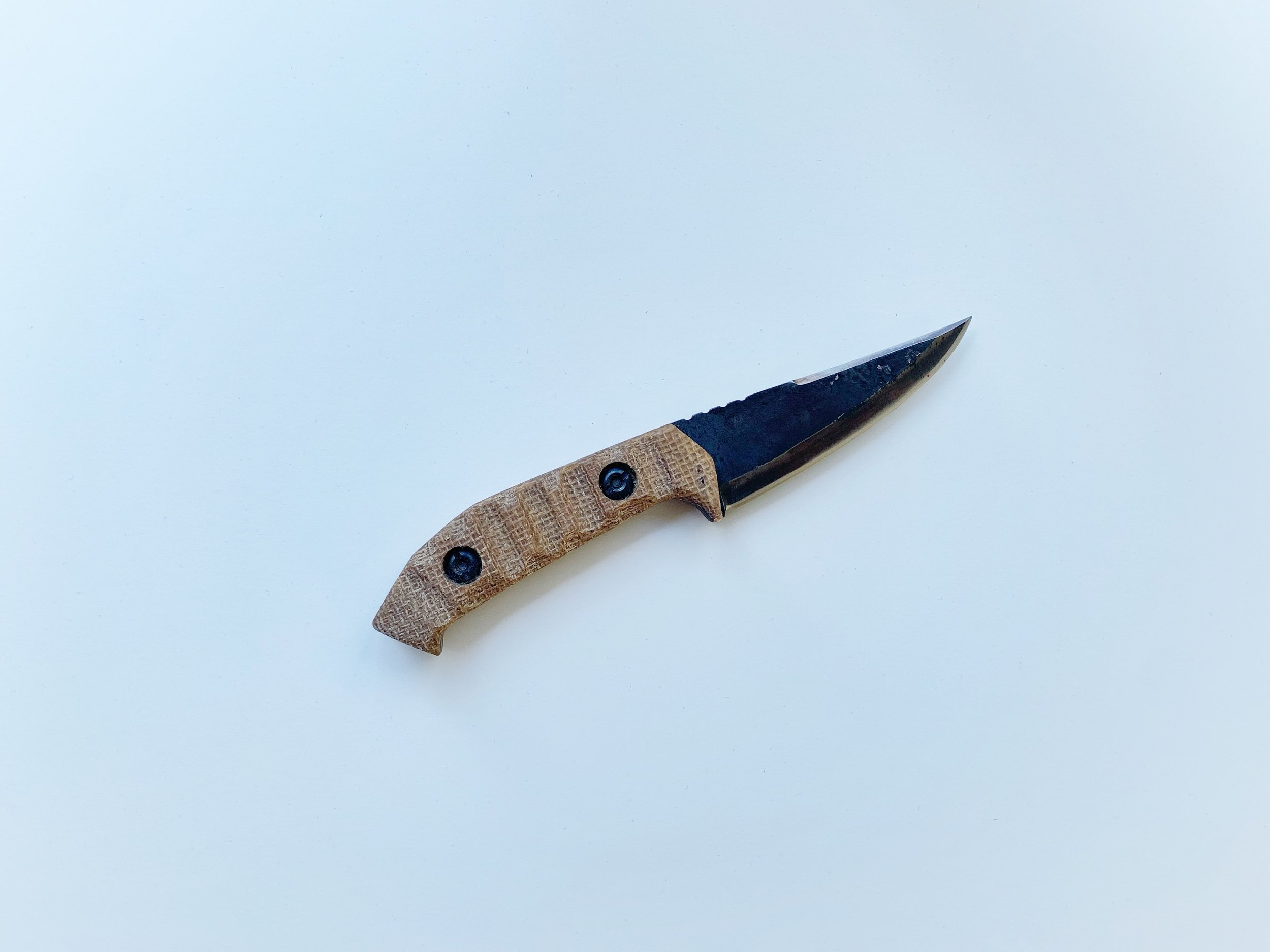 One off with burlap phenolic