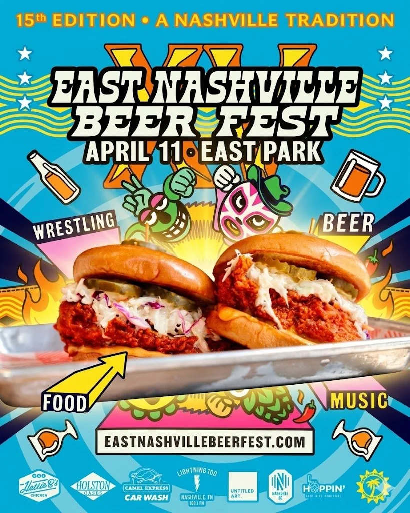 We are officially in the SINGLE DIGITS! 🚨 Just 9 days until the 15th Annual East Nashville Beer Fest! 🍻

If unlimited samples of 120+ craft beers weren't enough, we&rsquo;ve teamed up with our friends and official sponsors at @hattiebs to bring you
