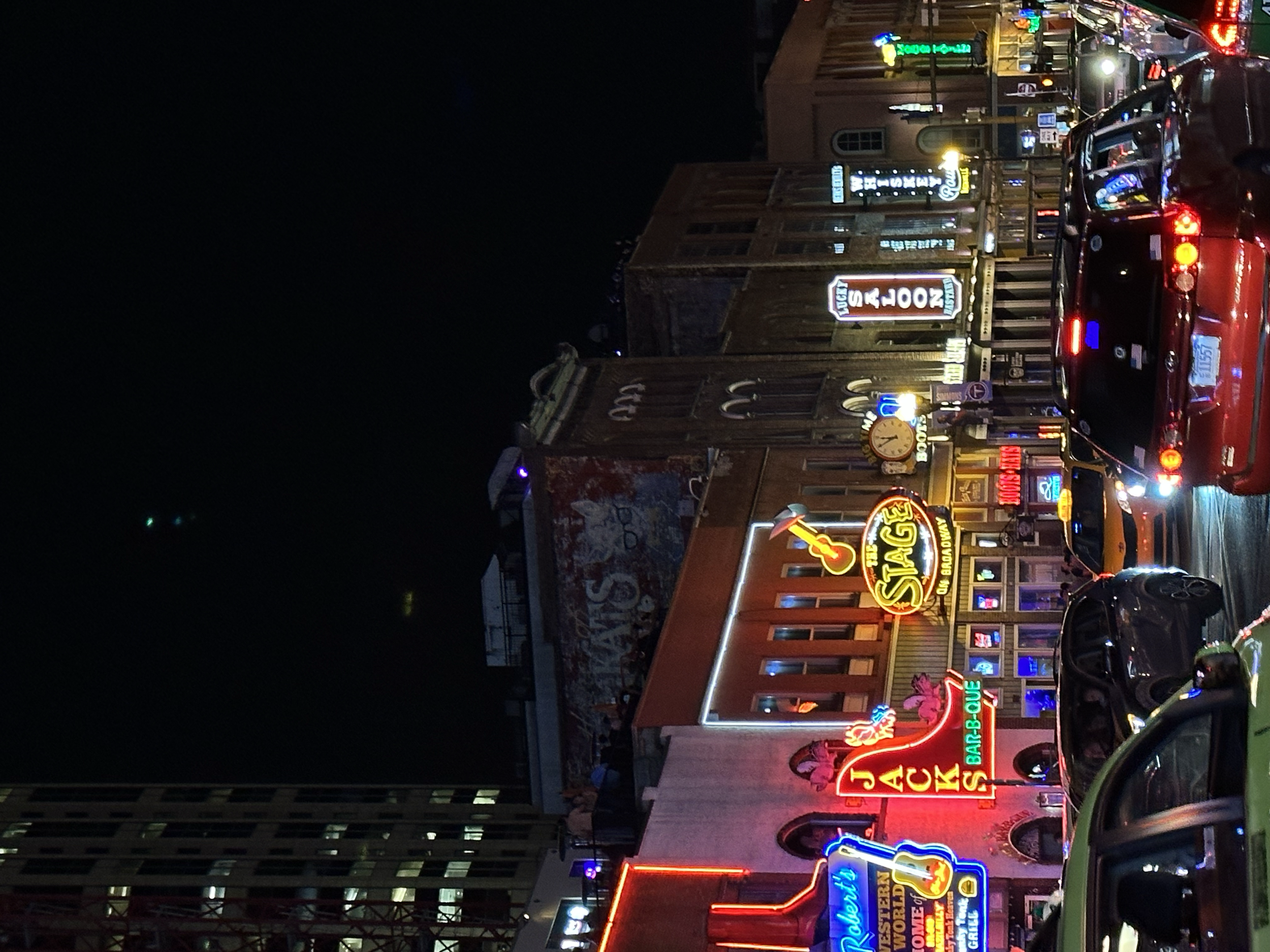 Broadway in Downtown Nashville