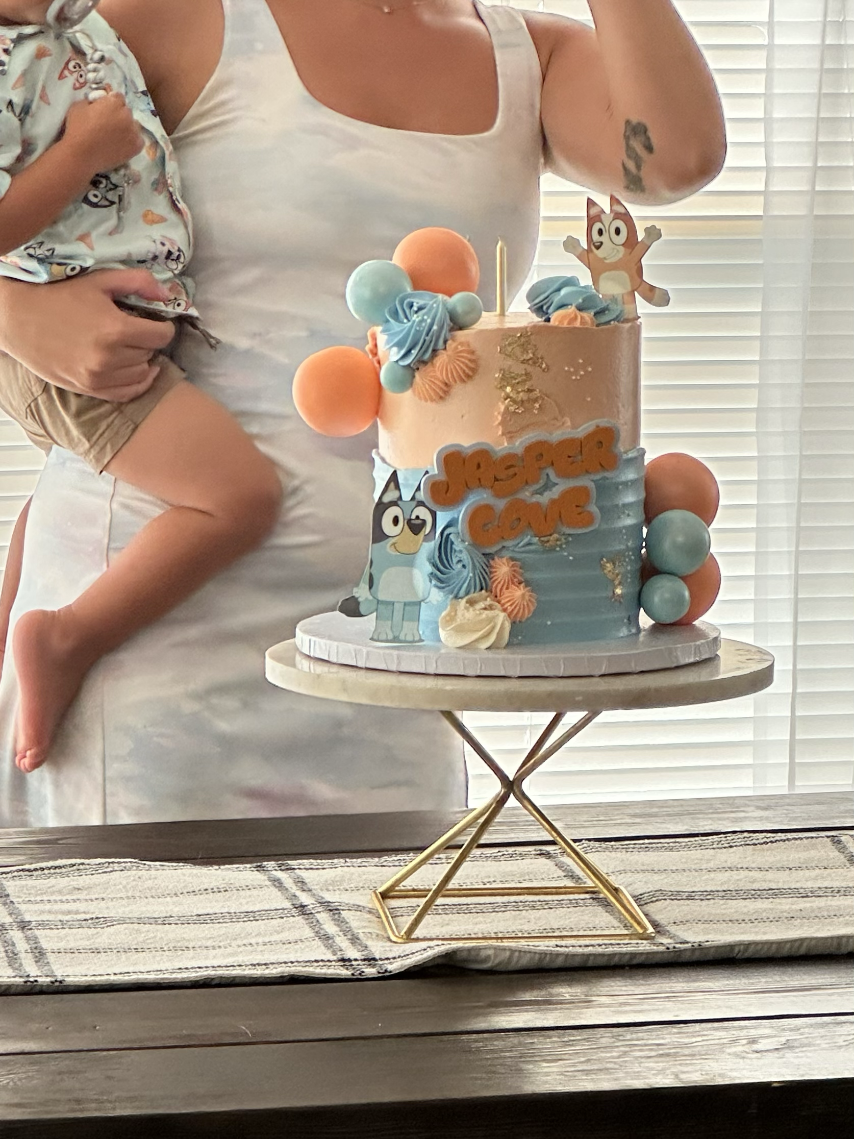 Bluey themed birthday party