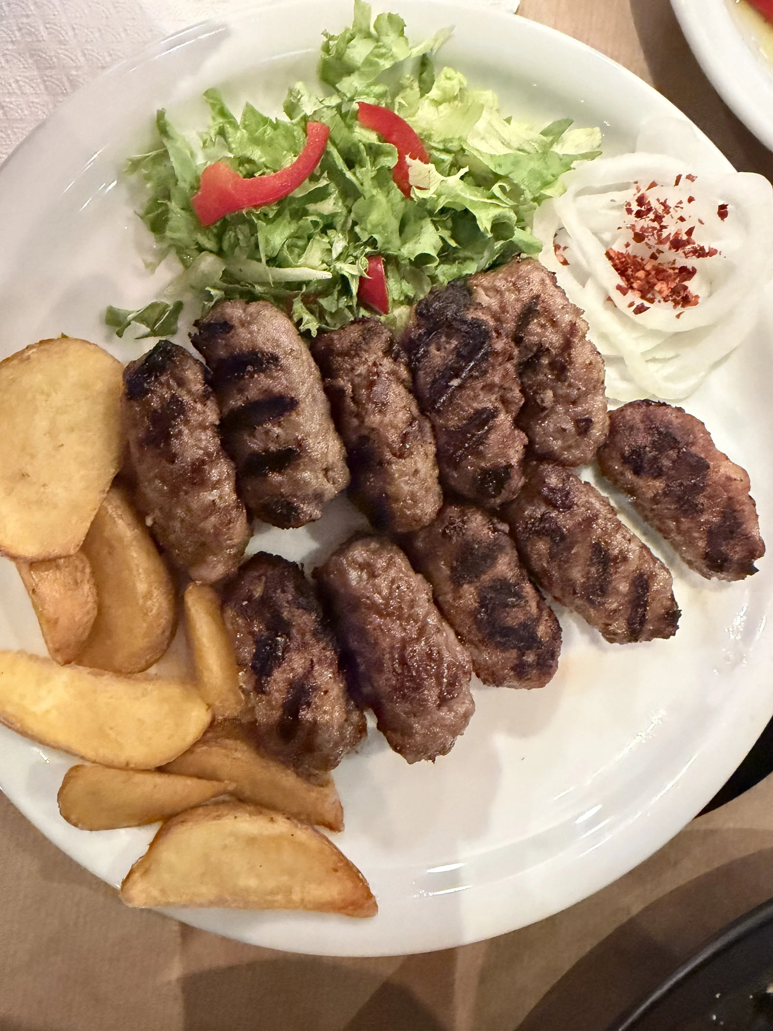 Florina, region's renown grilled kebabs
