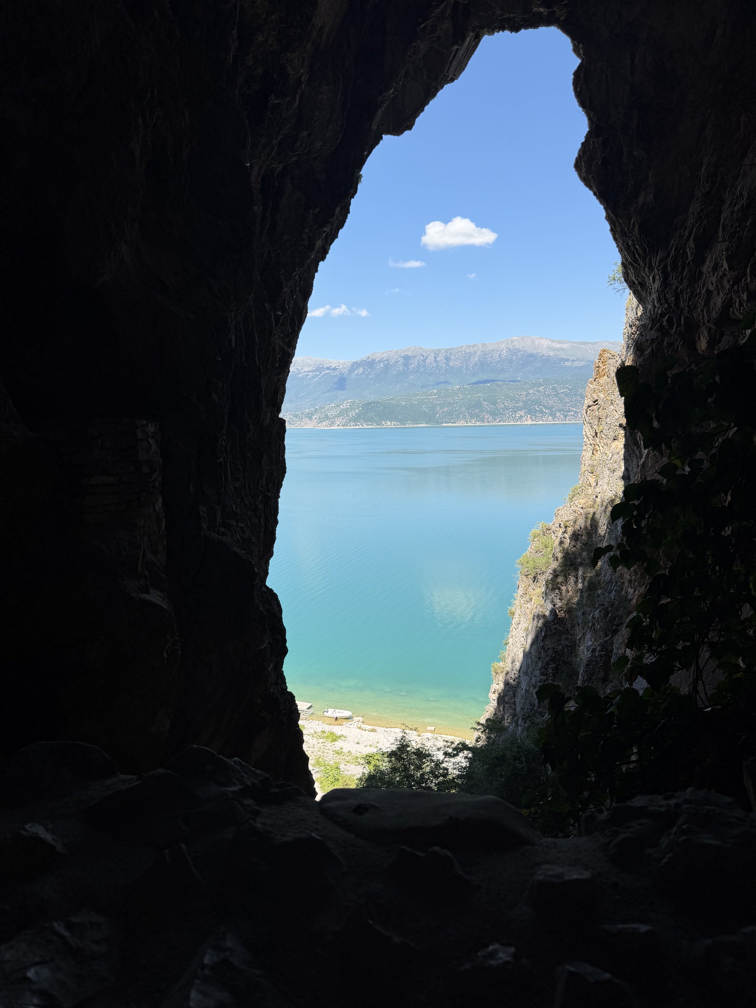 Great Prespa Lake, hermitage of Panagia Eleousa (Our Lady of Tenderness)