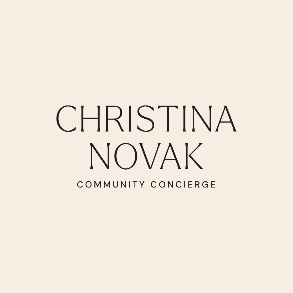 Christina Novak Community Concierge