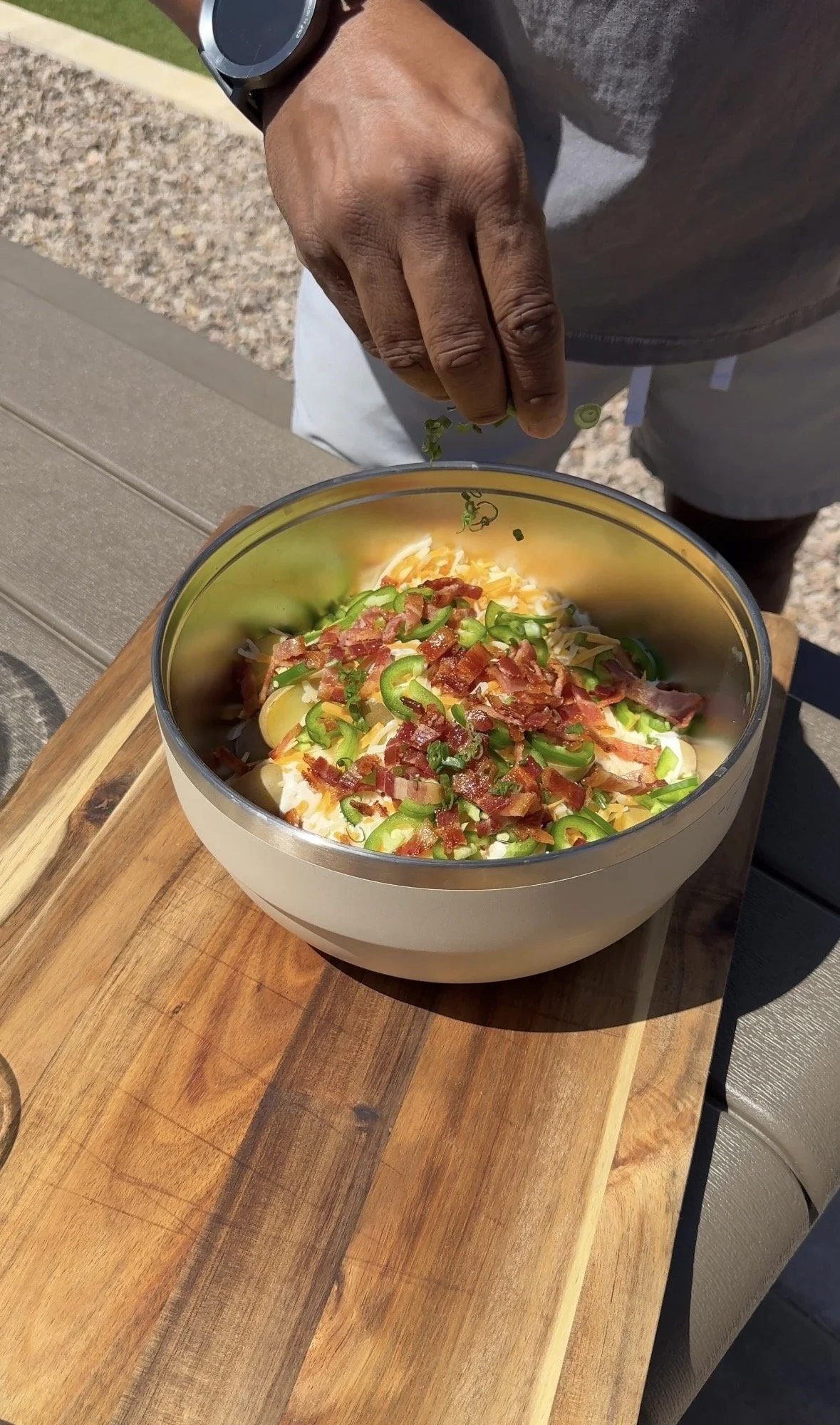 Jalapeño Popper Potato Salad