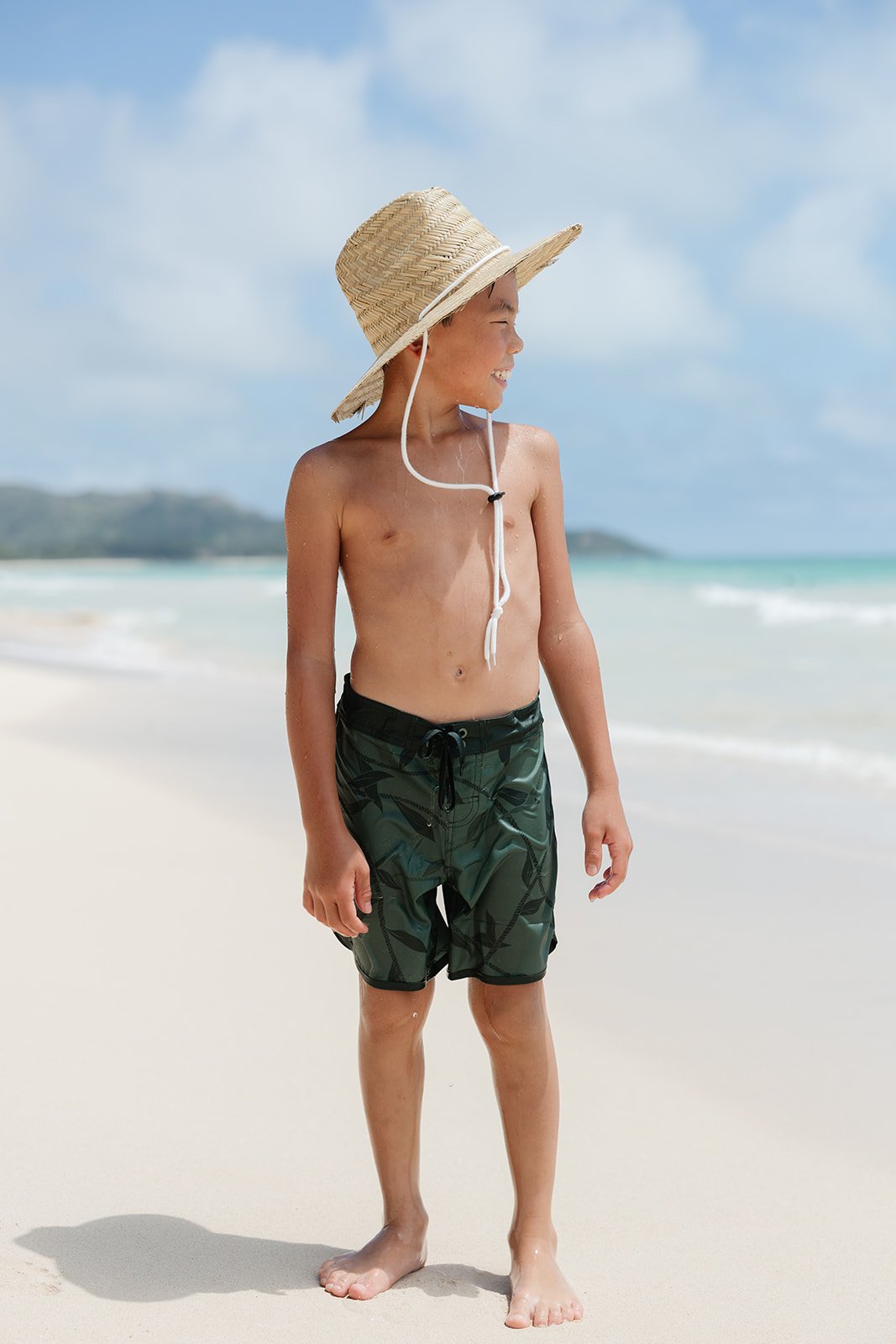 Green Ti Boardshorts