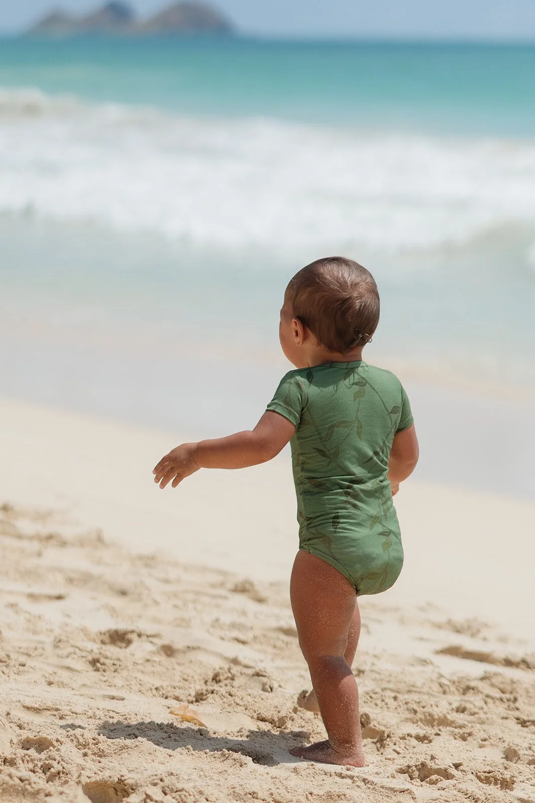 Green Ti Onesie