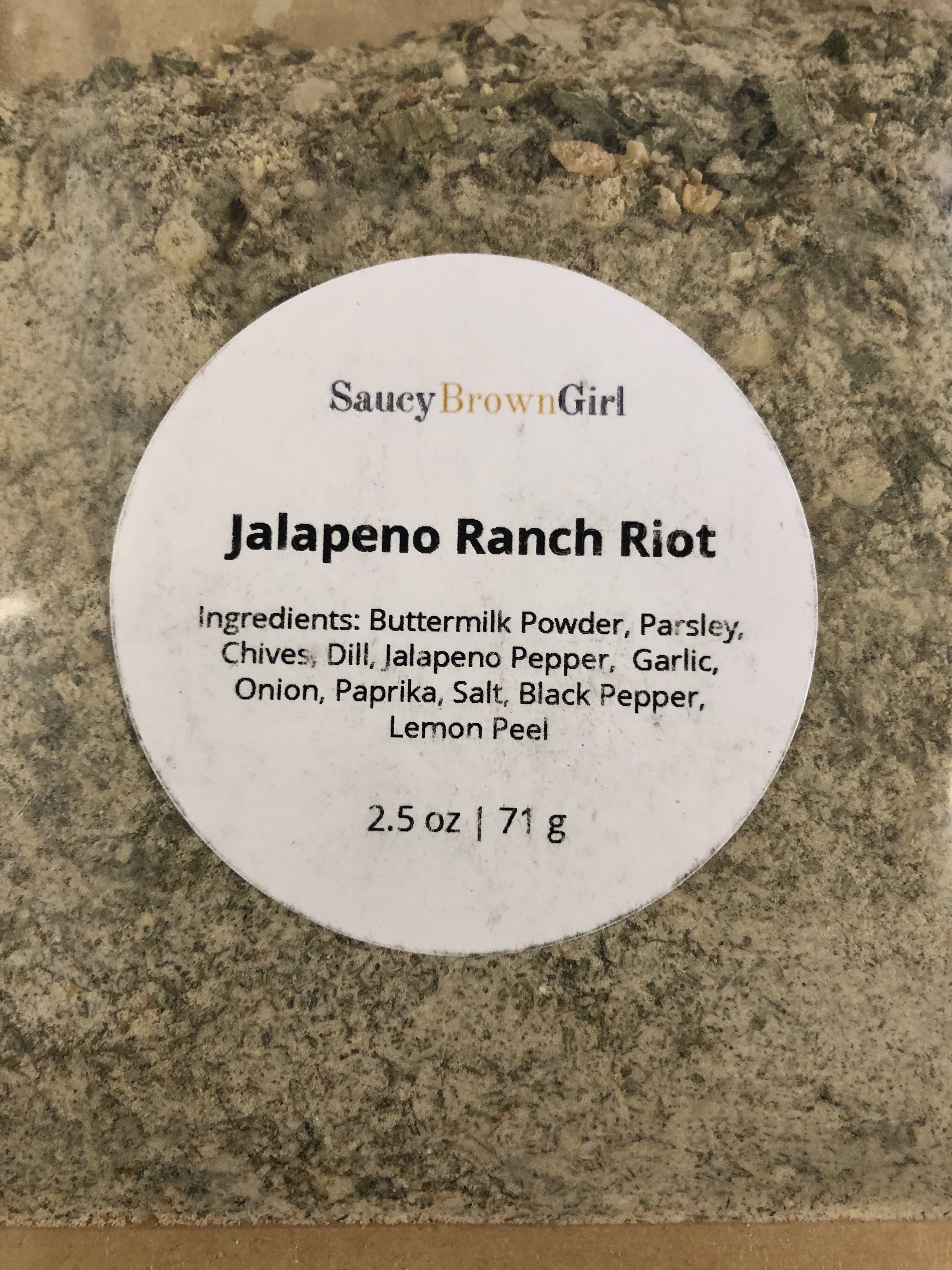 Jalapeño Ranch Riot | Spicy and Creamy Ranch Seasoning Blend for Dips, Dressings & Snacks | Bold Flavor for Wings, Veggies & Salad