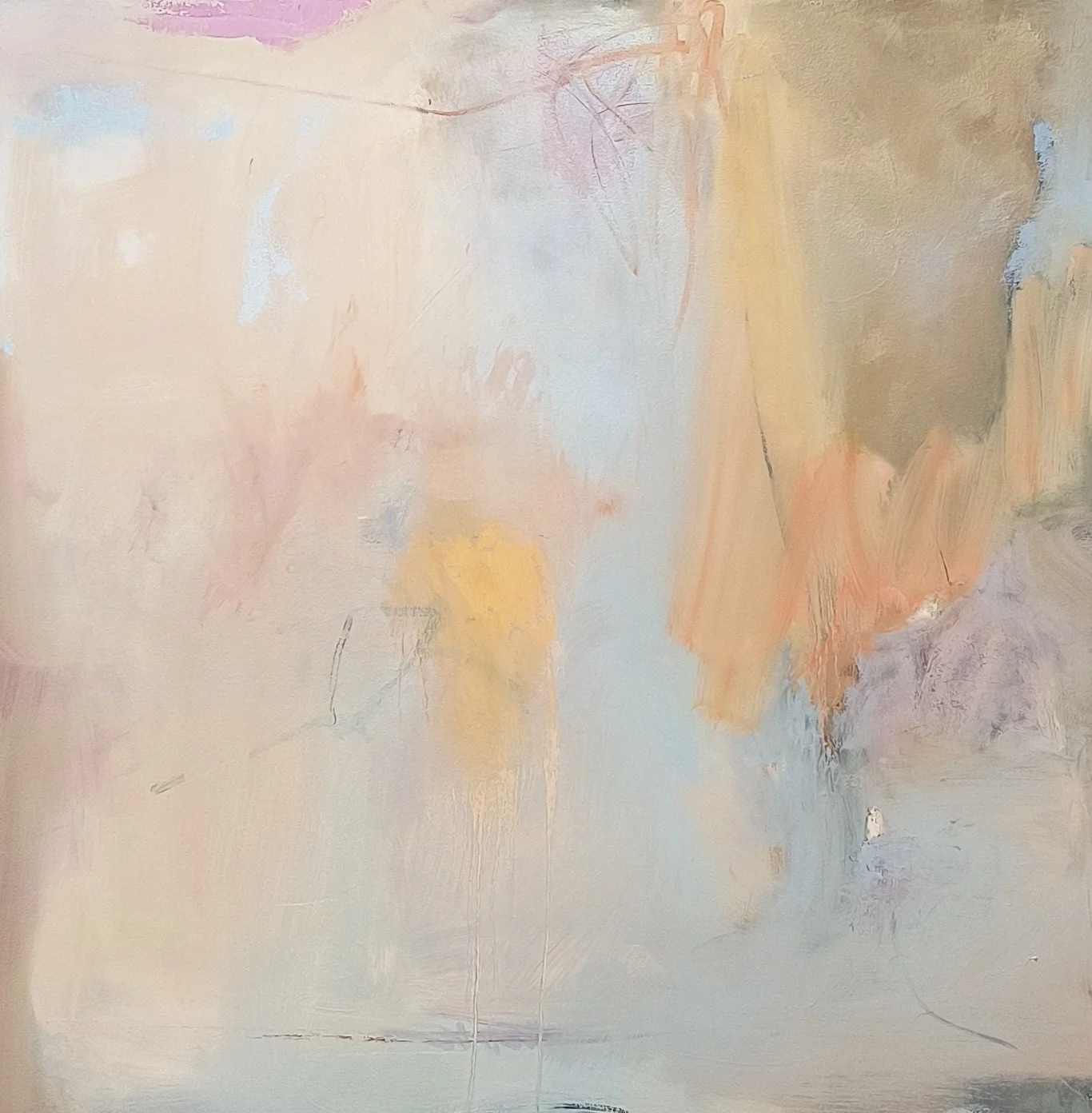 Emerging From the Shadows, oil on canvas 48x48