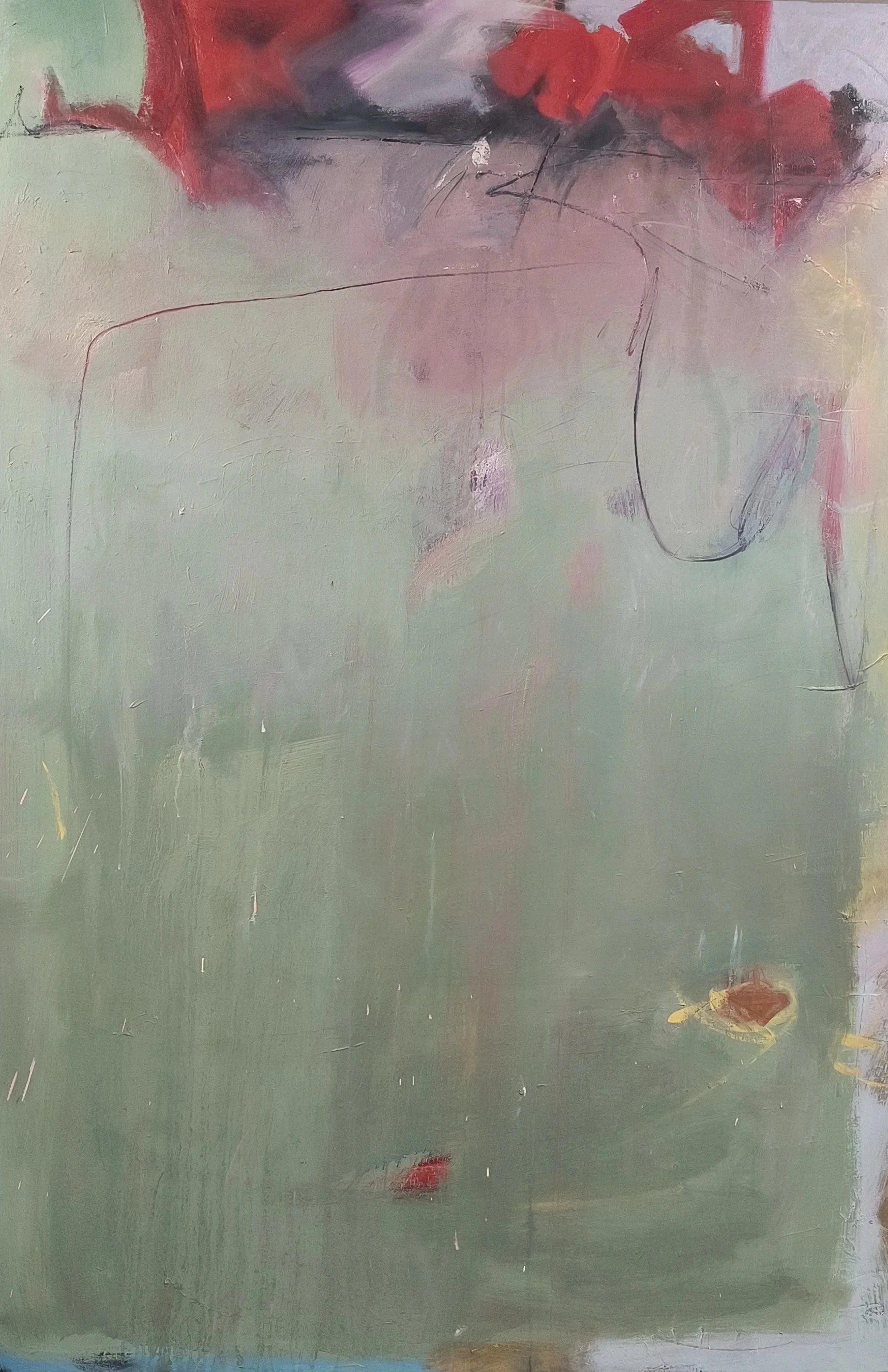 
Green Underworld, oil on canvas 48x72