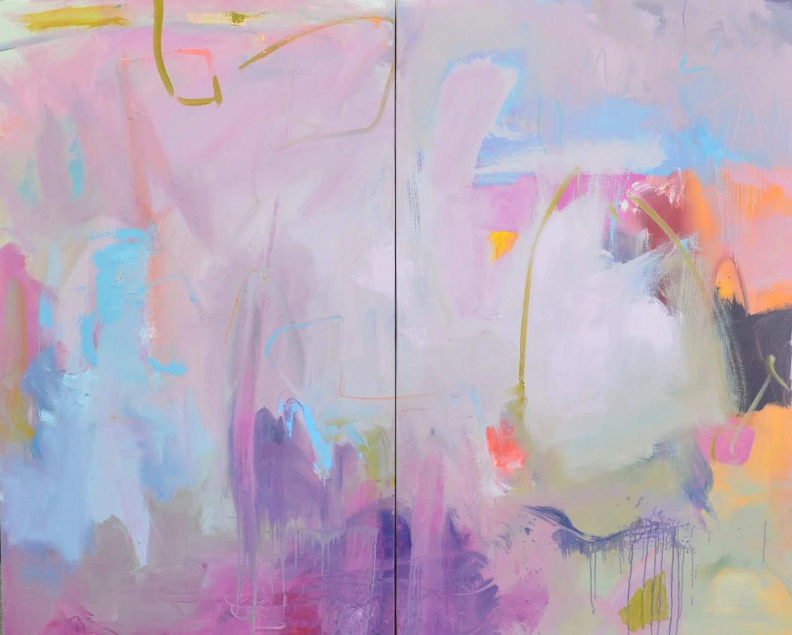 Pink Paradise, Oil on canvas