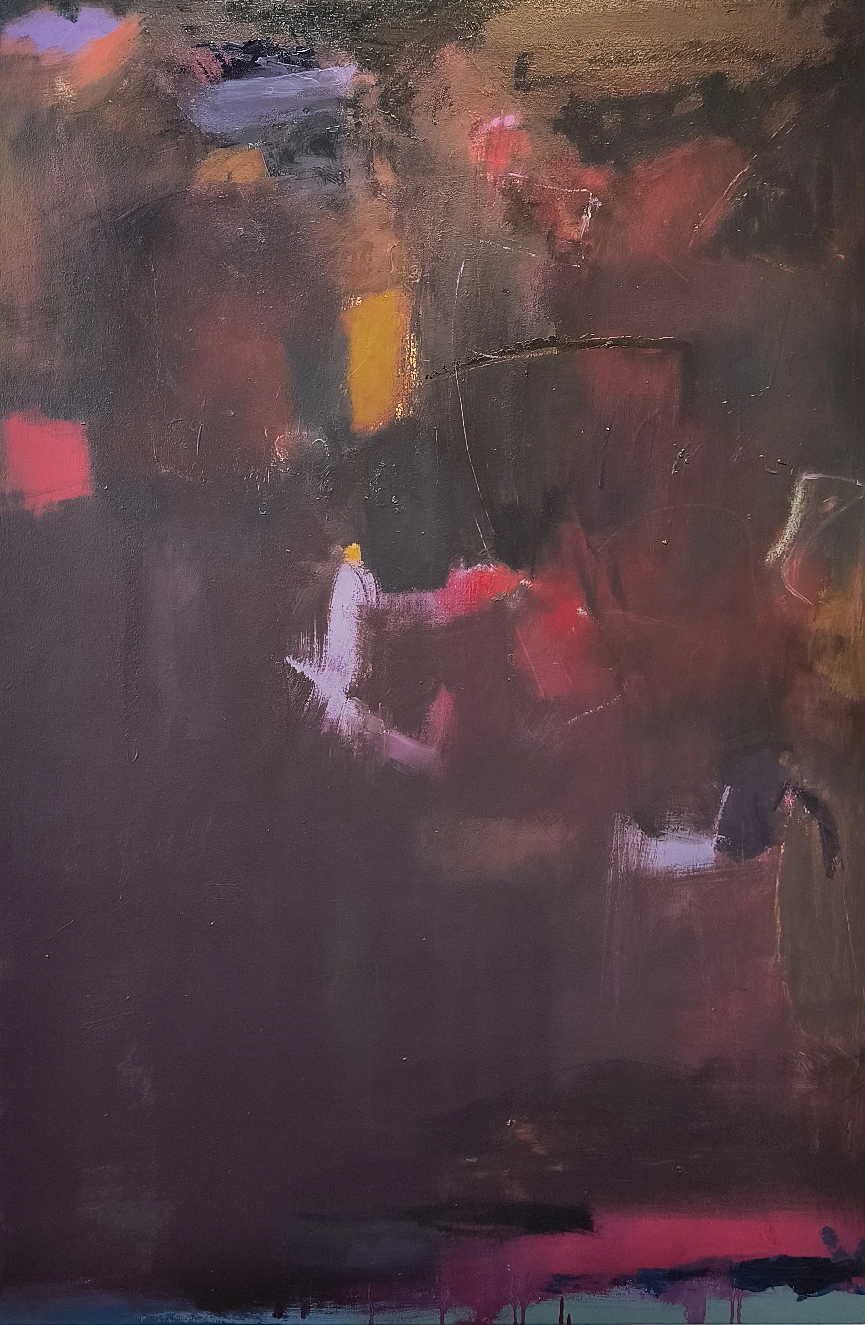 What People Never See, oil on canvas, 34x44 