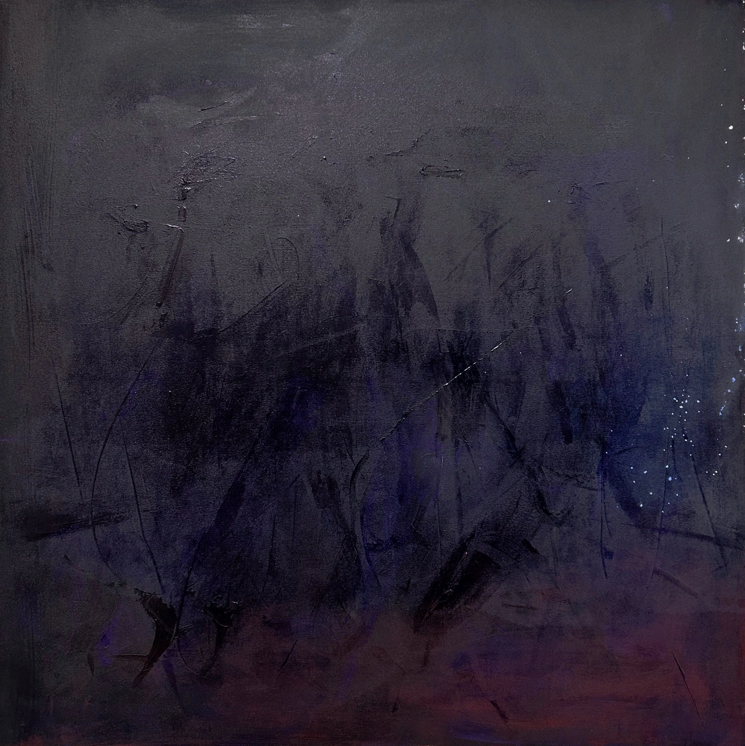 Everything Matters, acrylic on canvas, 48x48