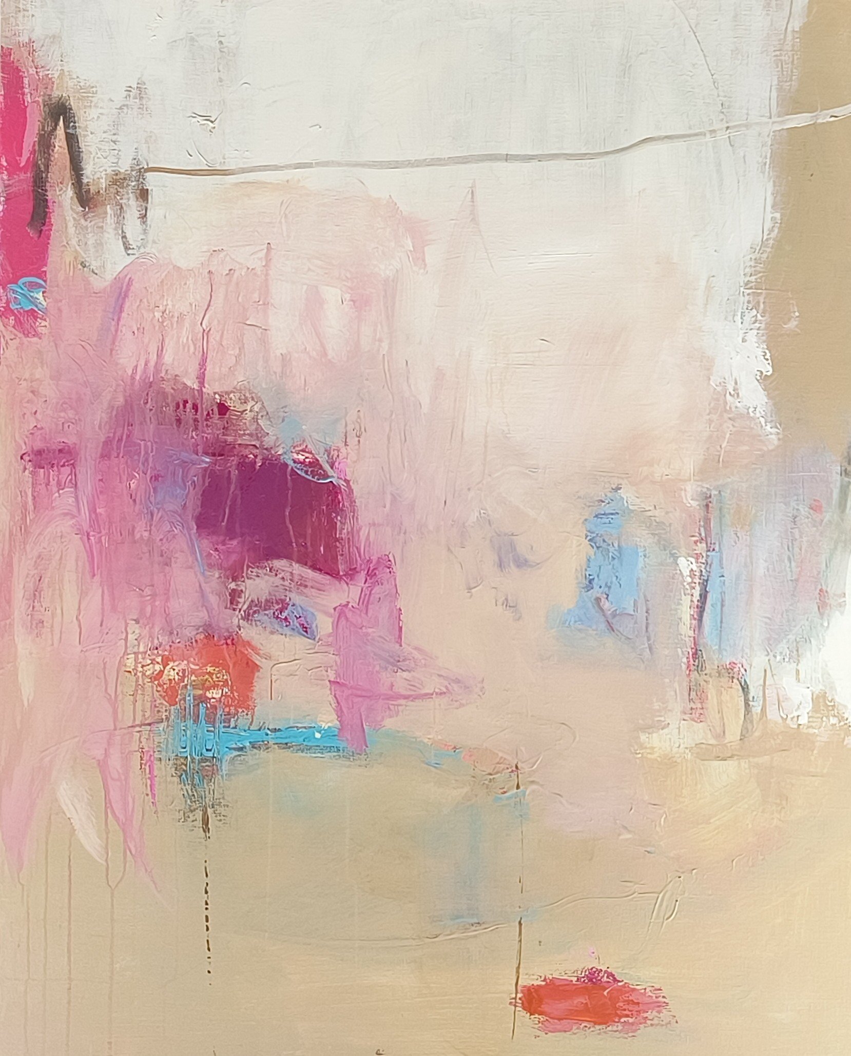 SUMMER BREEZE . 38X50 ACRYLIC ON CANVAS