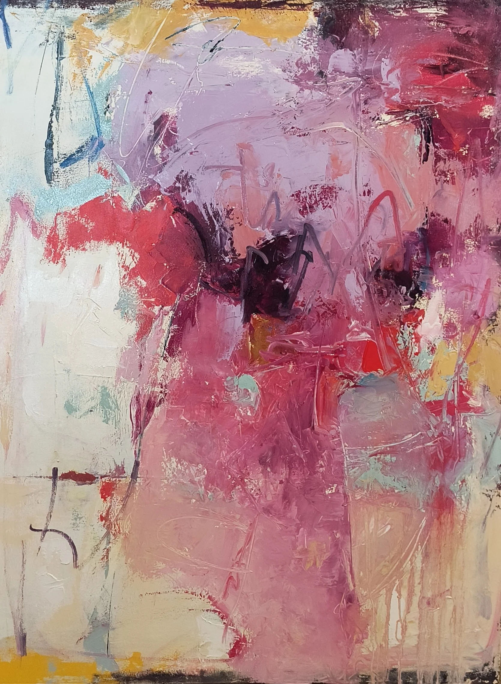 Emerging , oil on canvas 34x44