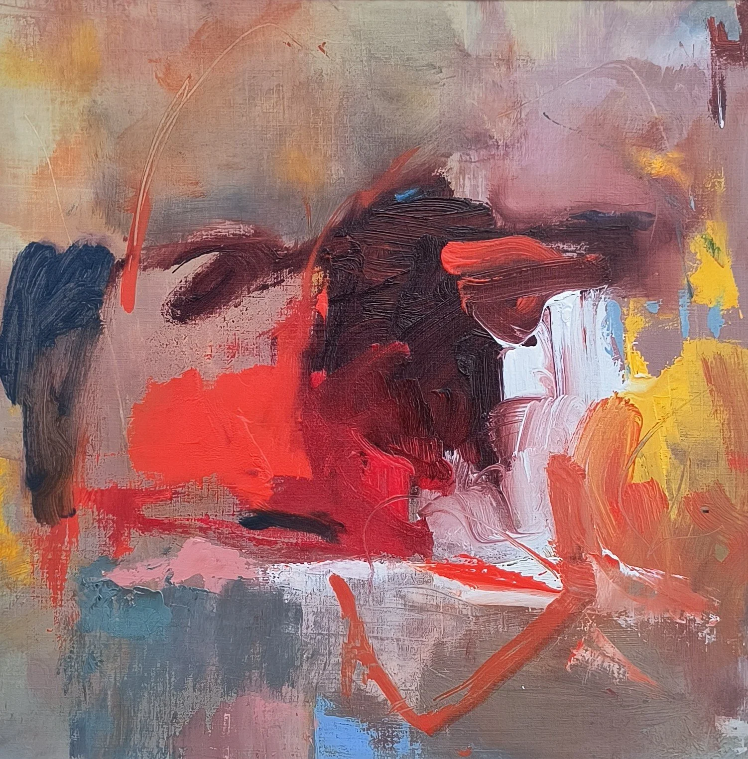 Untitled oil on canvas 12x12