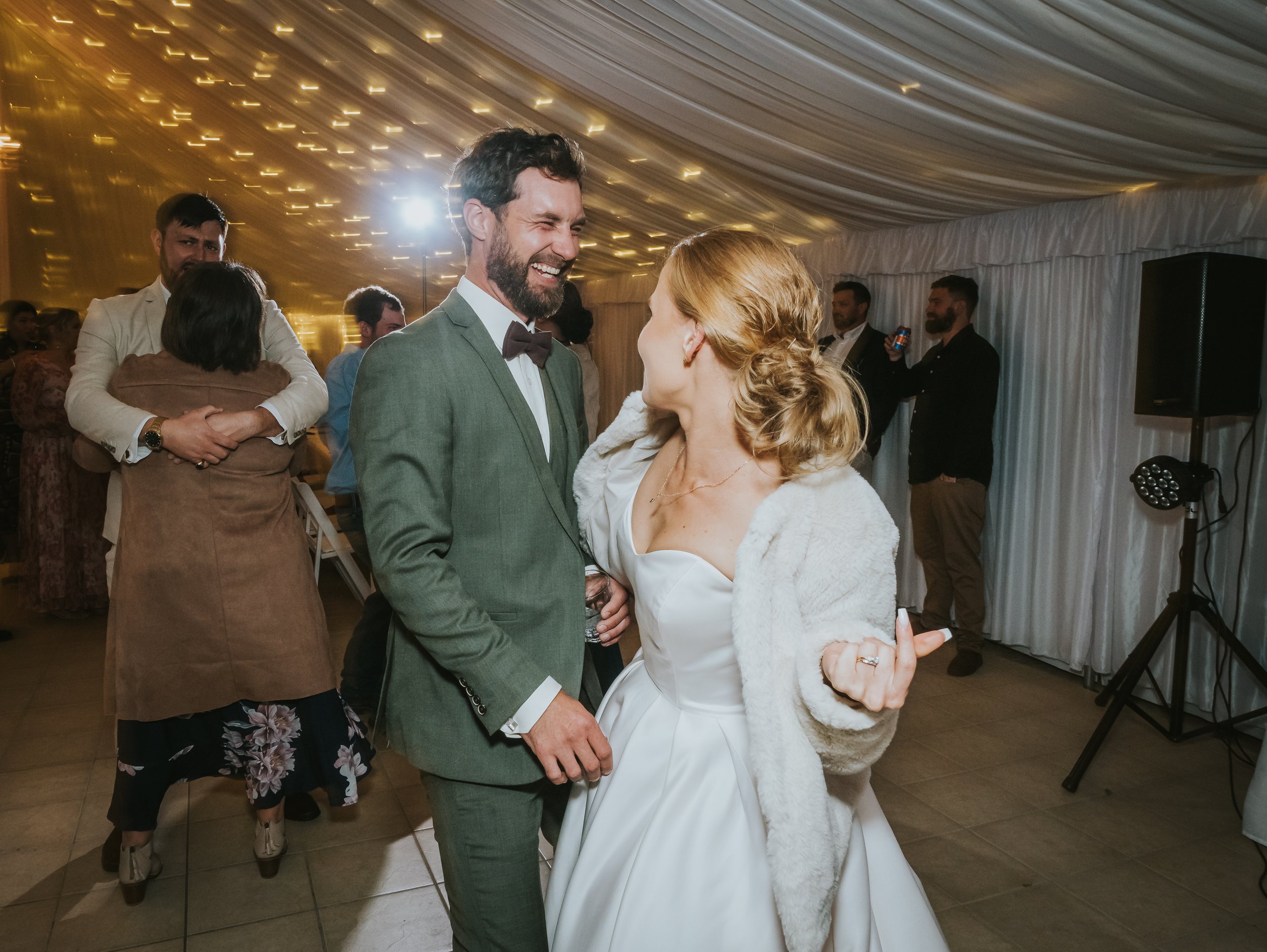 First dance fun Brisbane Bundaleer Rainforest Gardens Wedding.jpg