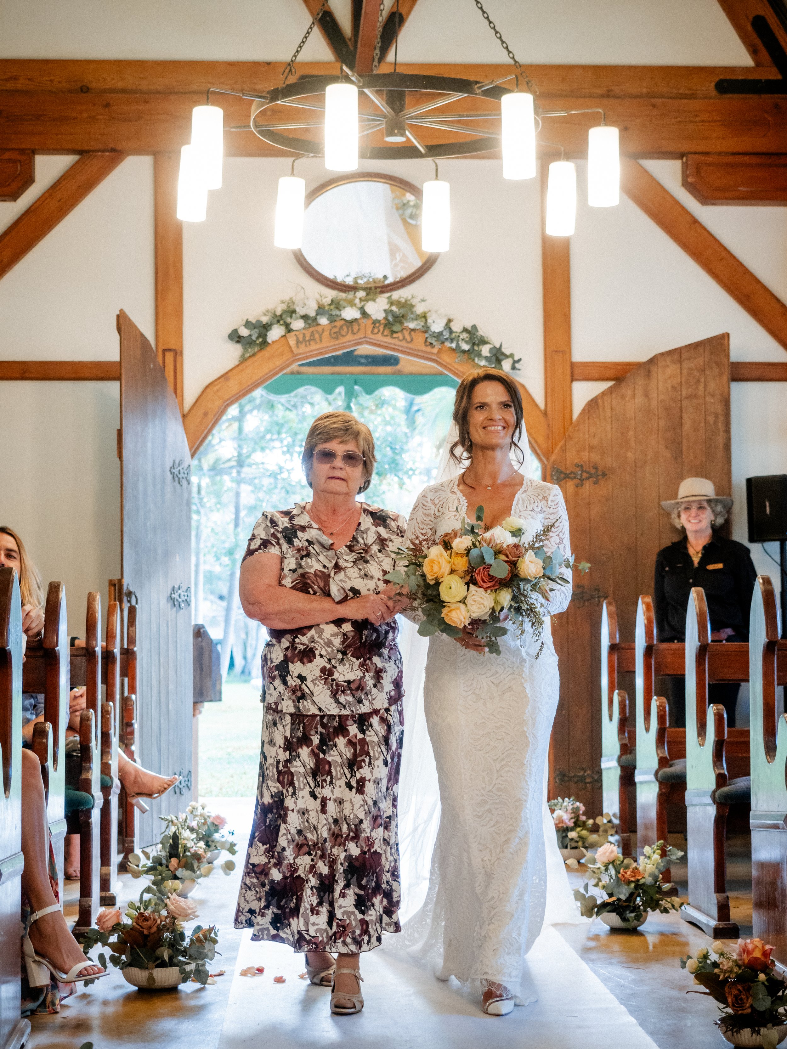 Tweed Coast Wedding Pioneer Country Ceremony Bride entrance.jpg