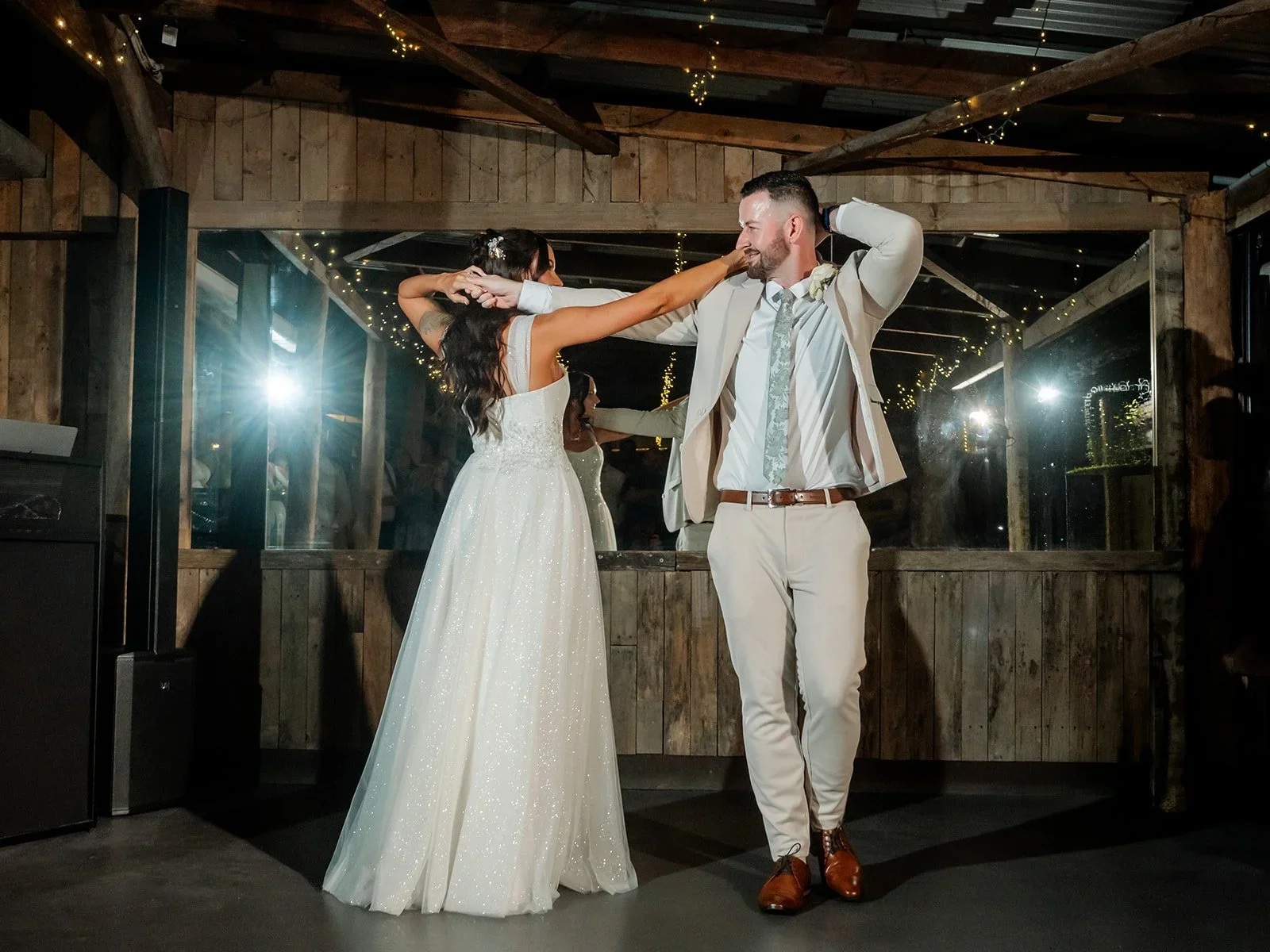 James dipping Chloe during their first dance — Sean Reefman Photography