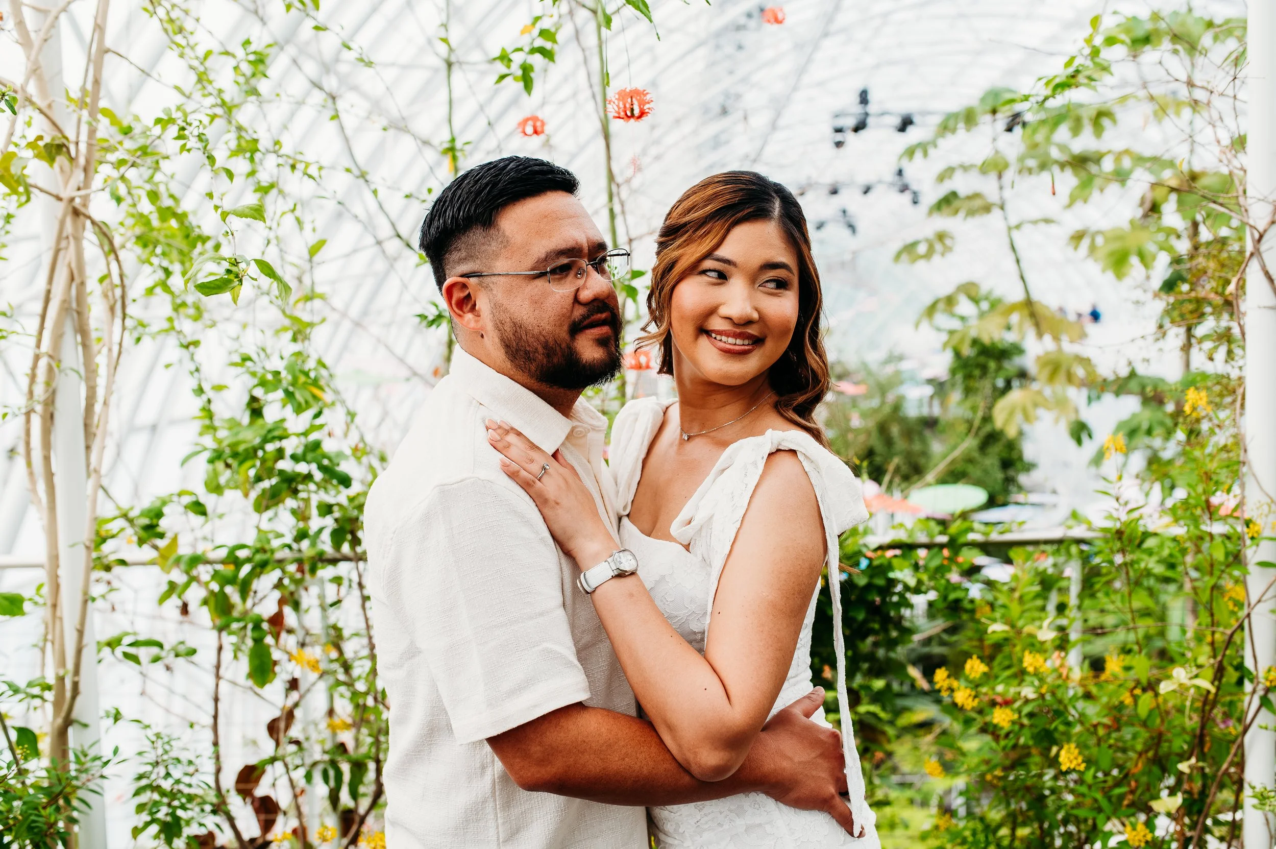 Myriad Gardens | Oklahoma Engagement Photographer | Blossom & Co. Photography